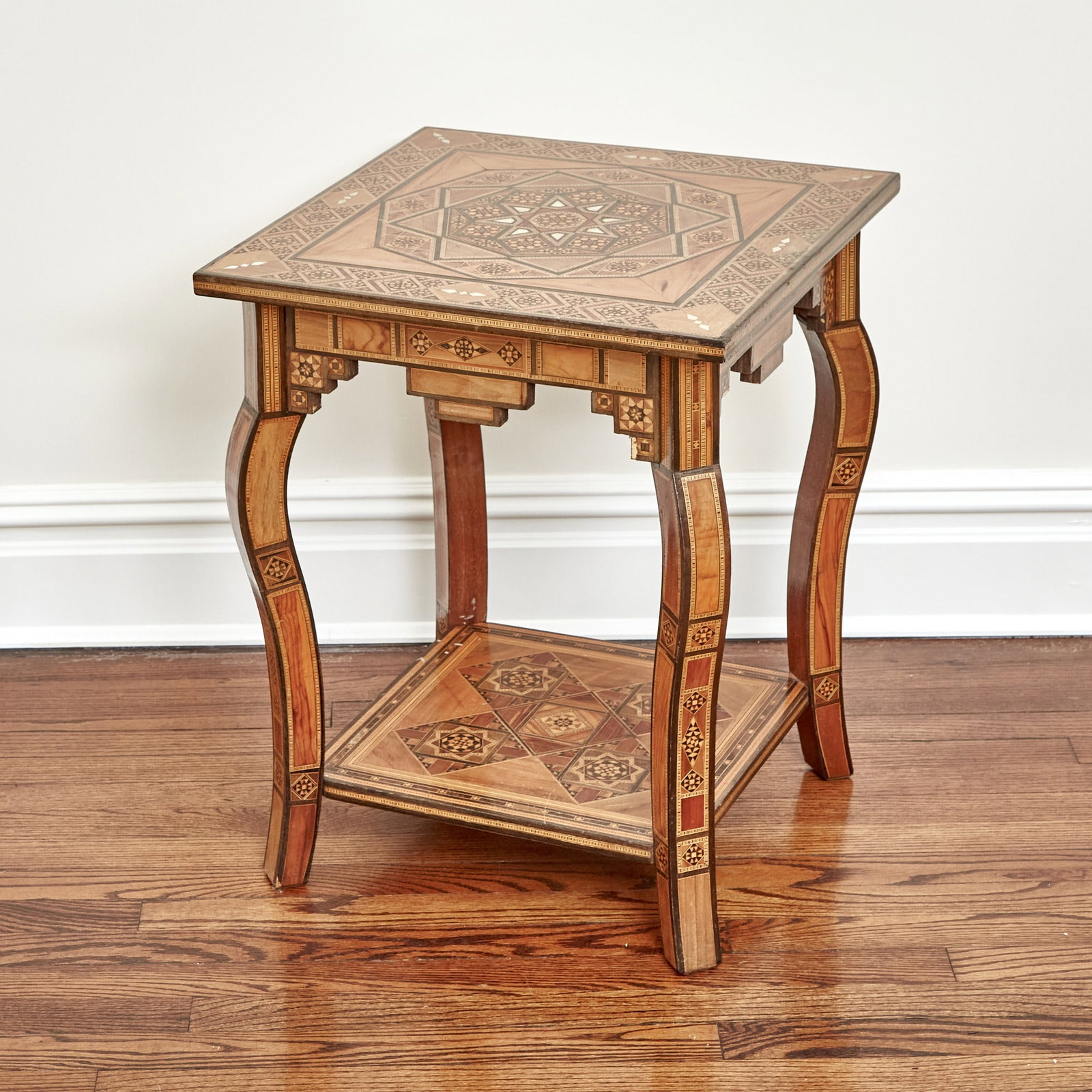 Syrian Mother-of-Pearl Inlaid Table (1 of 4)