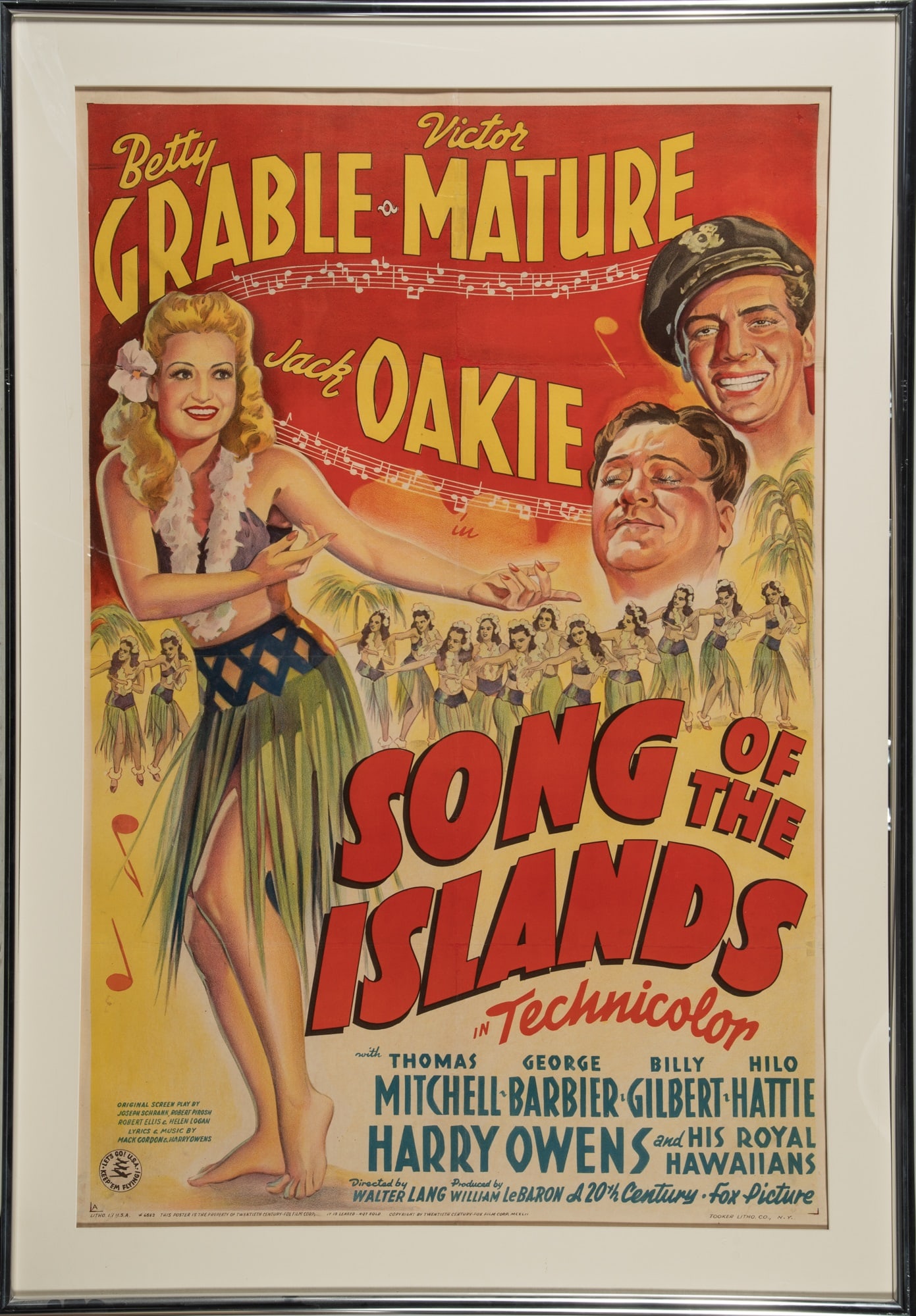 Song of the Islands film poster (1 of 1)