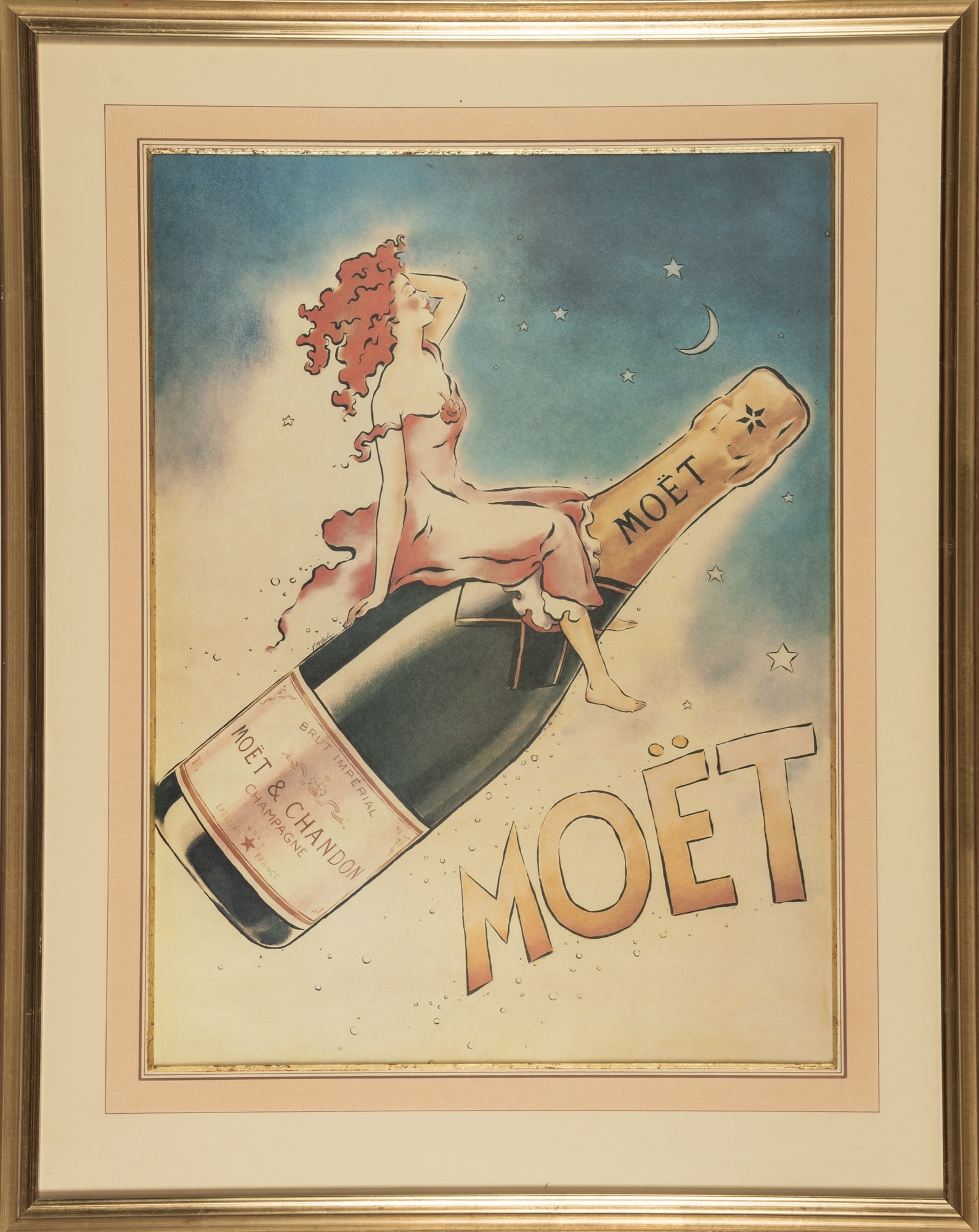 A Moët & Chandon poster (1 of 1)