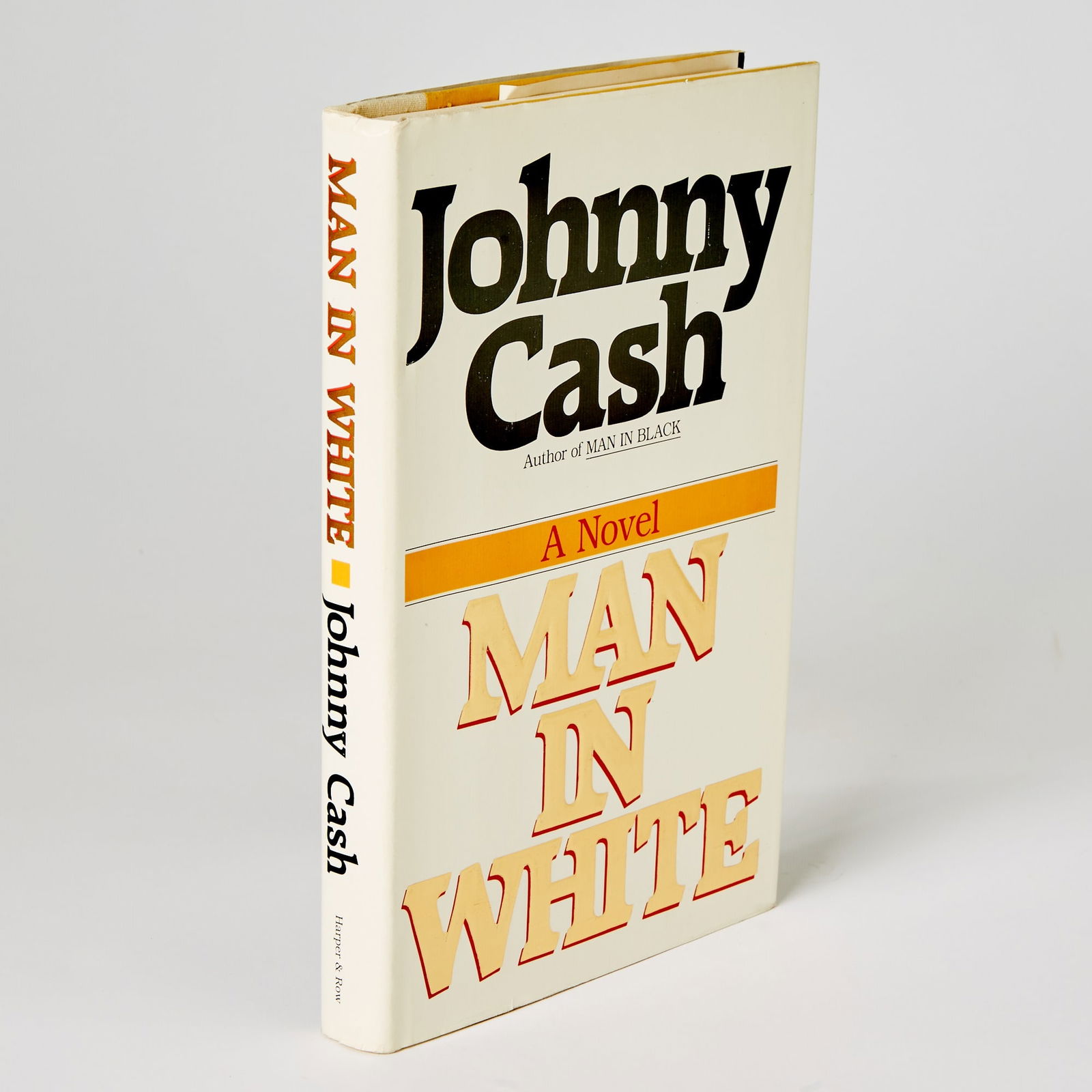 An inscribed copy of Johnny Cash's first and only novel (1 of 2)