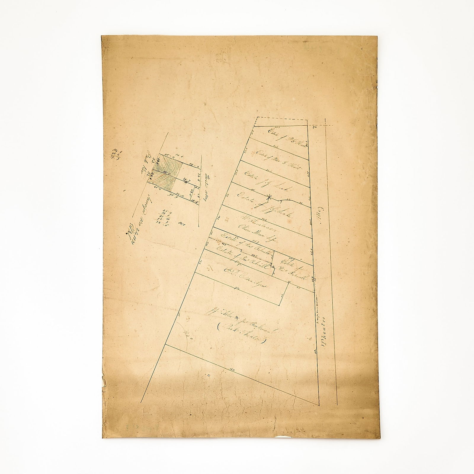 An enticing map depicting Theatre Alley (1 of 1)