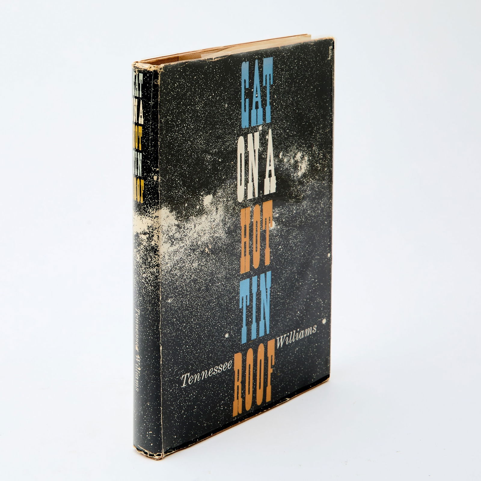 A fine signed copy of Cat On a Hot Tin Roof: WILLIAMS, TENNESSEE Cat On a Hot Tin Roof. New York: New Directions, 1955. First edition, first printing. Signed by Williams on front endpaper. Publisher's tan cloth with black lettering to spine, in
