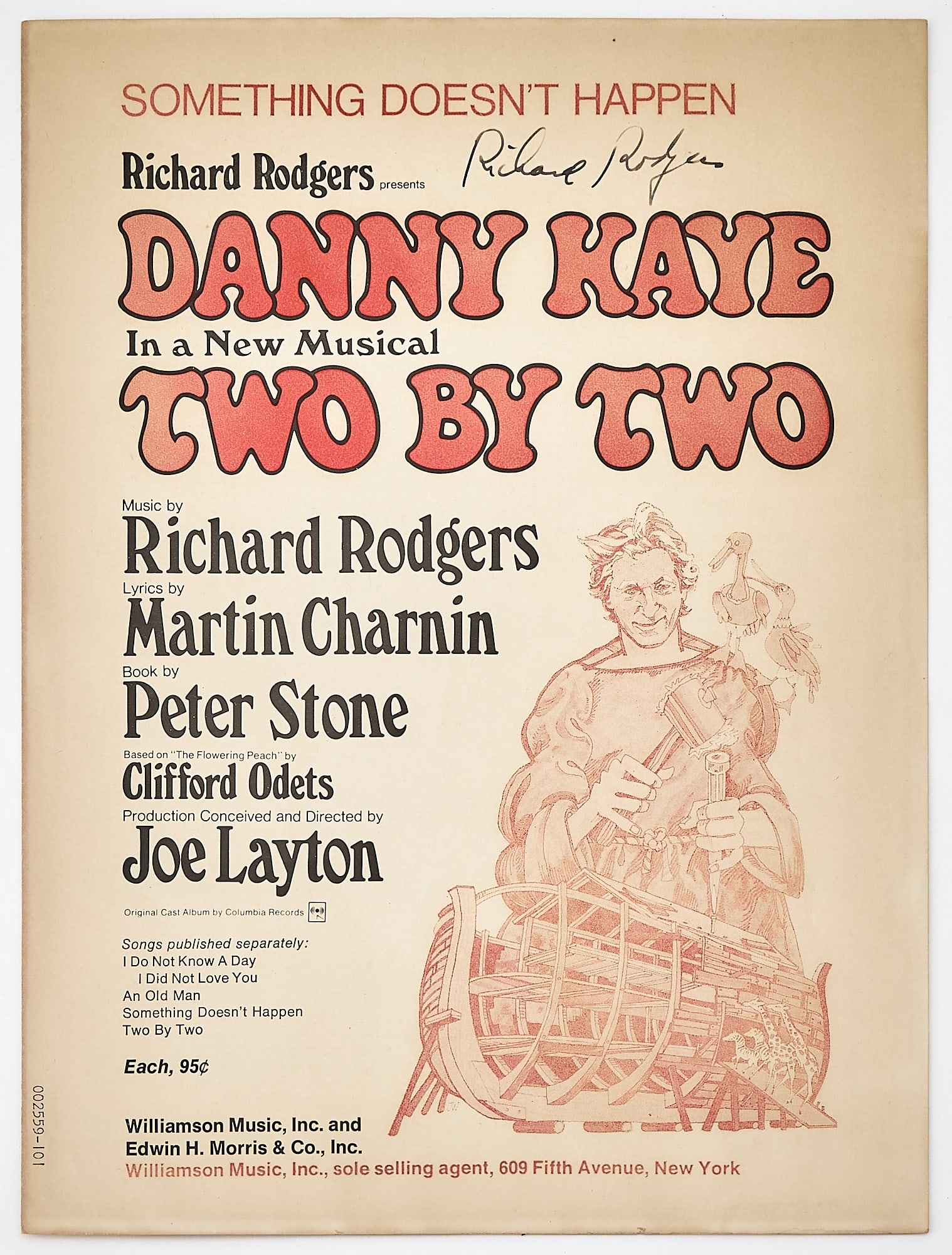 Signed by Richard Rodgers (1 of 2)