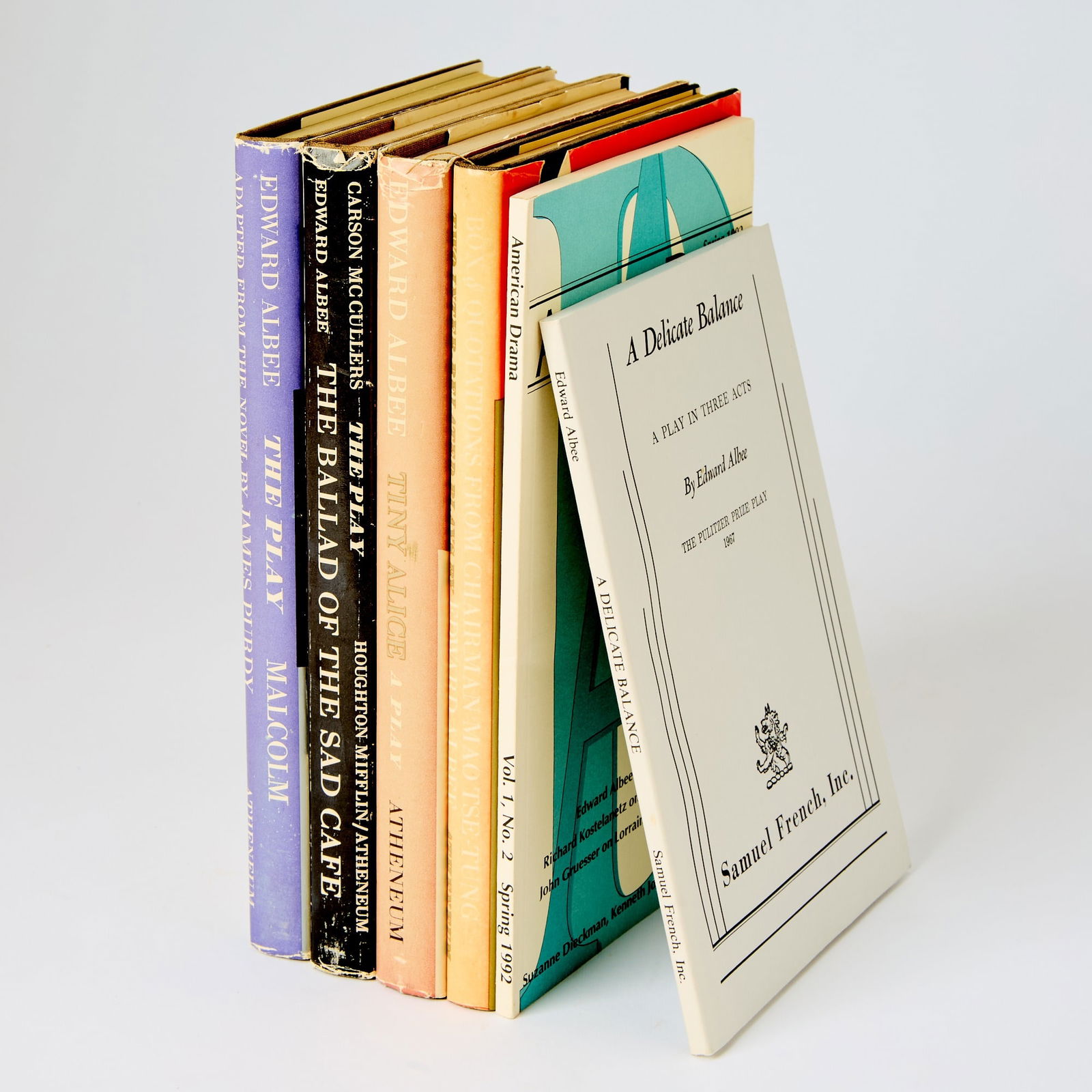 Five works by Edward Albee, including three inscribed (1 of 3)