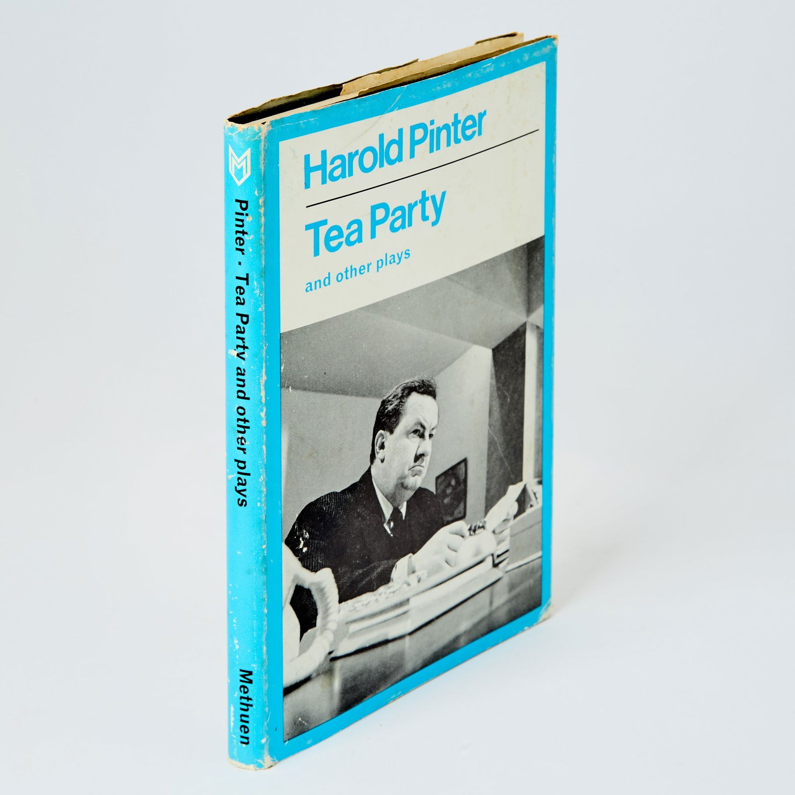 A first edition of Pinter's Tea Party and Other Plays inscribed to Alan Schneider: HAROLD PINTERTea Party and Other Plays. London: Methuen, [1967]. First edition, inscribed by Pinter: "May 67 / To Alan / With love / Harold." Additionally signed by Alan Schneider on front endpaper.