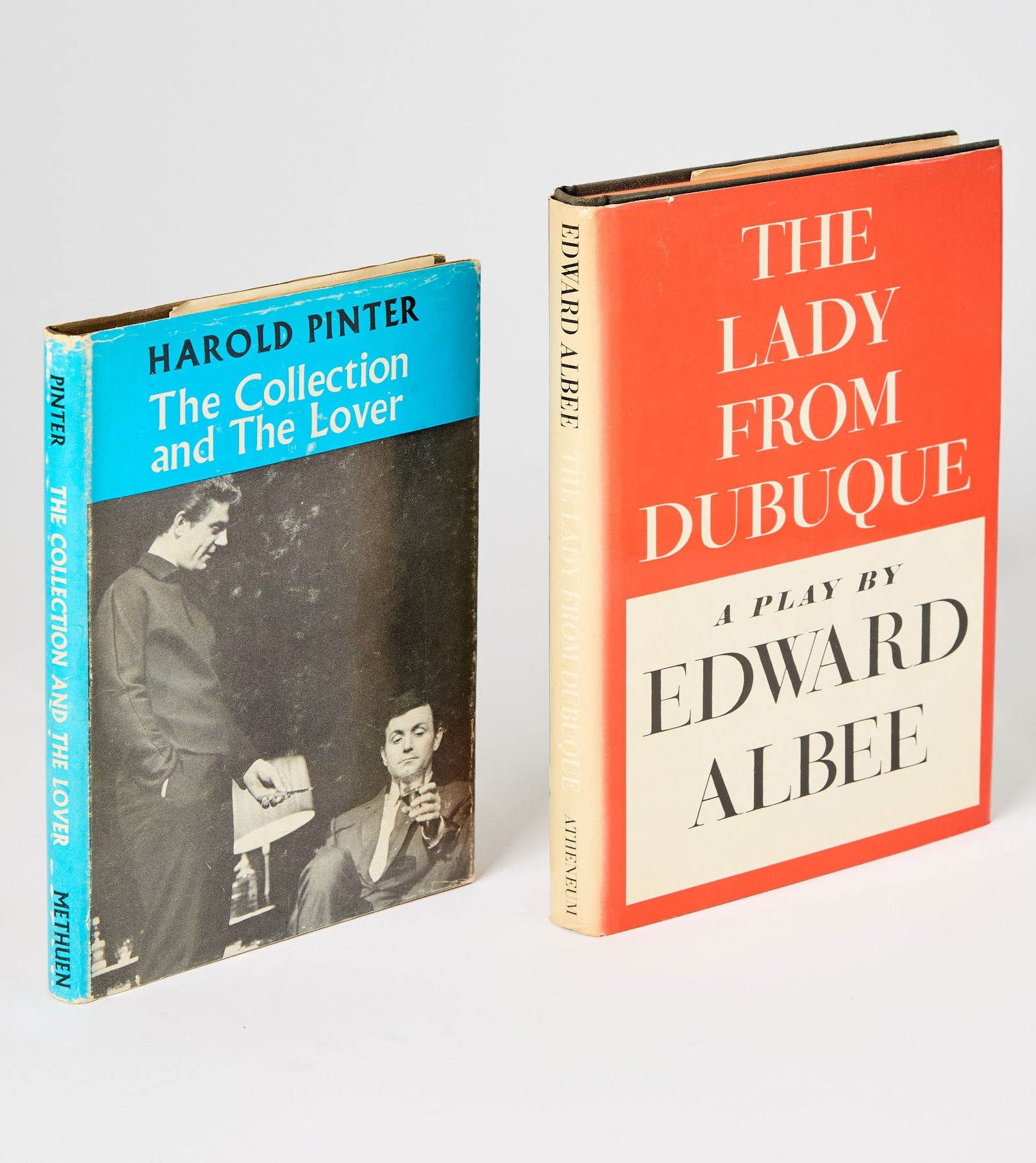 Seven works signed by Alan Schneider, including plays by Pinter and Albee: HAROLD PINTER; EDWARD ALBEE 7 works signed by Alan Schneider, including plays by Pinter and Albee. Largest 9 x 5 1/2 inches (23 x 14 cm). Comprising: [HAROLD PINTER]. The Collection and The Lover.