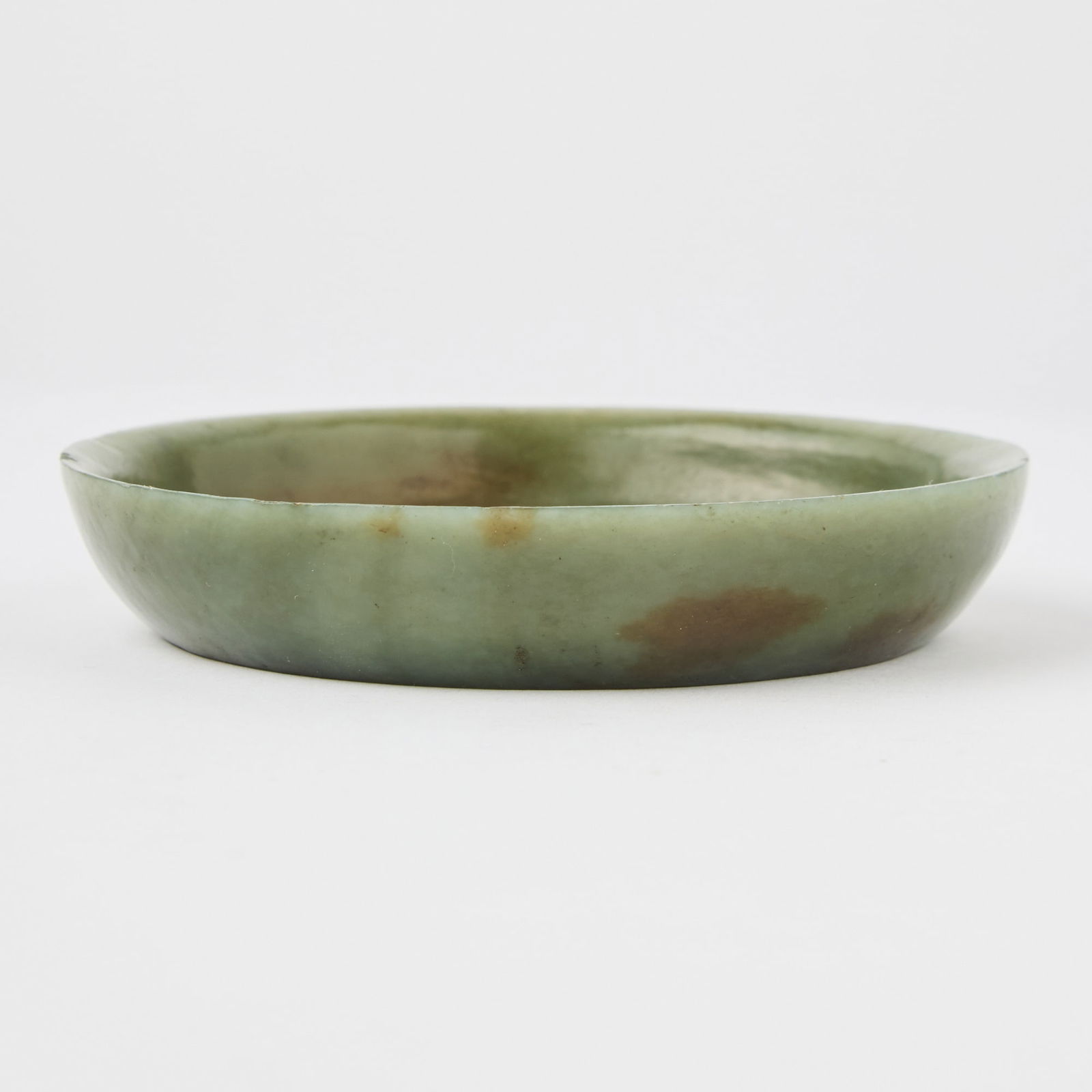 A Chinese Spinach Jade Dish Qing Dynasty (1 of 4)