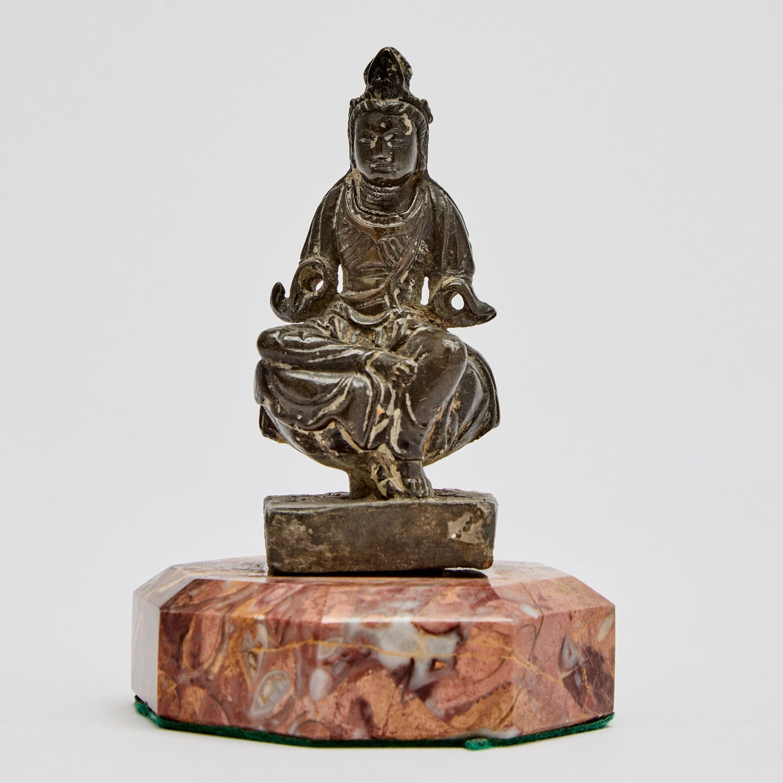 A Chinese Bronze Figure of Guanyin Tang-Song Dynasty (1 of 4)