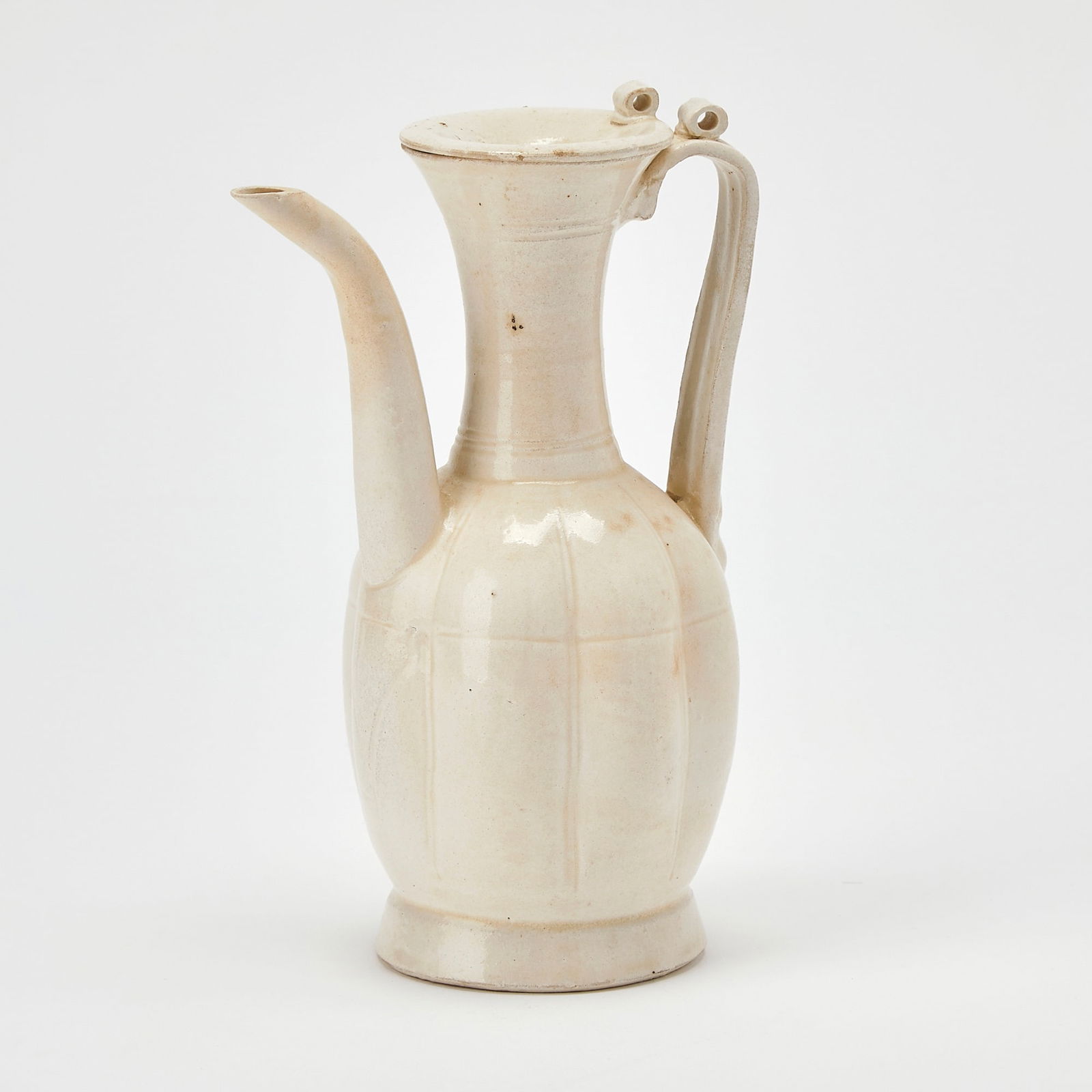 A Chinese Qingbai Glazed Lobed Ewer Song Dynasty (1 of 6)
