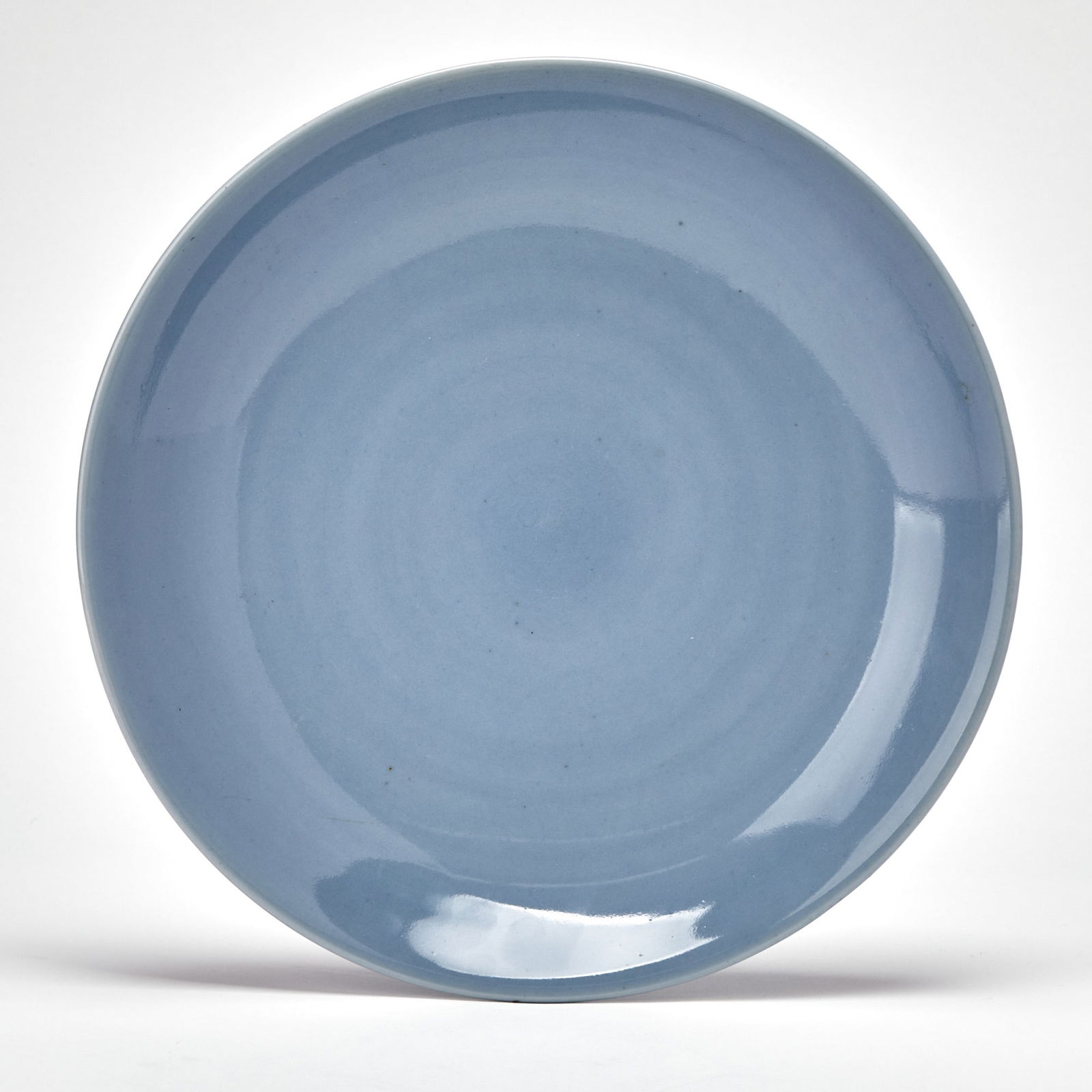 A Chinese Clair-de-Lune Glazed Porcelain Charger Kangxi Period (1 of 4)