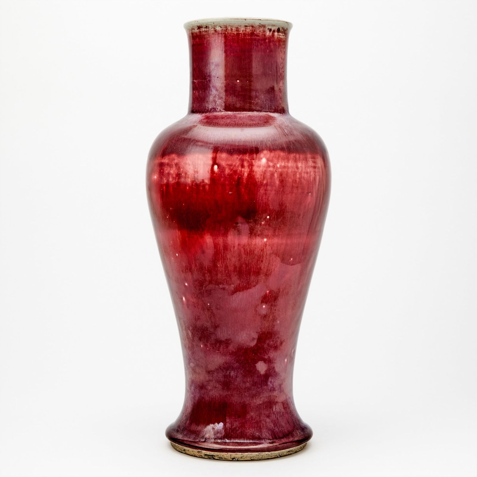 A Chinese Langyao-Type Porcelain Vase, Guanyinzun Kangxi Period (1 of 6)