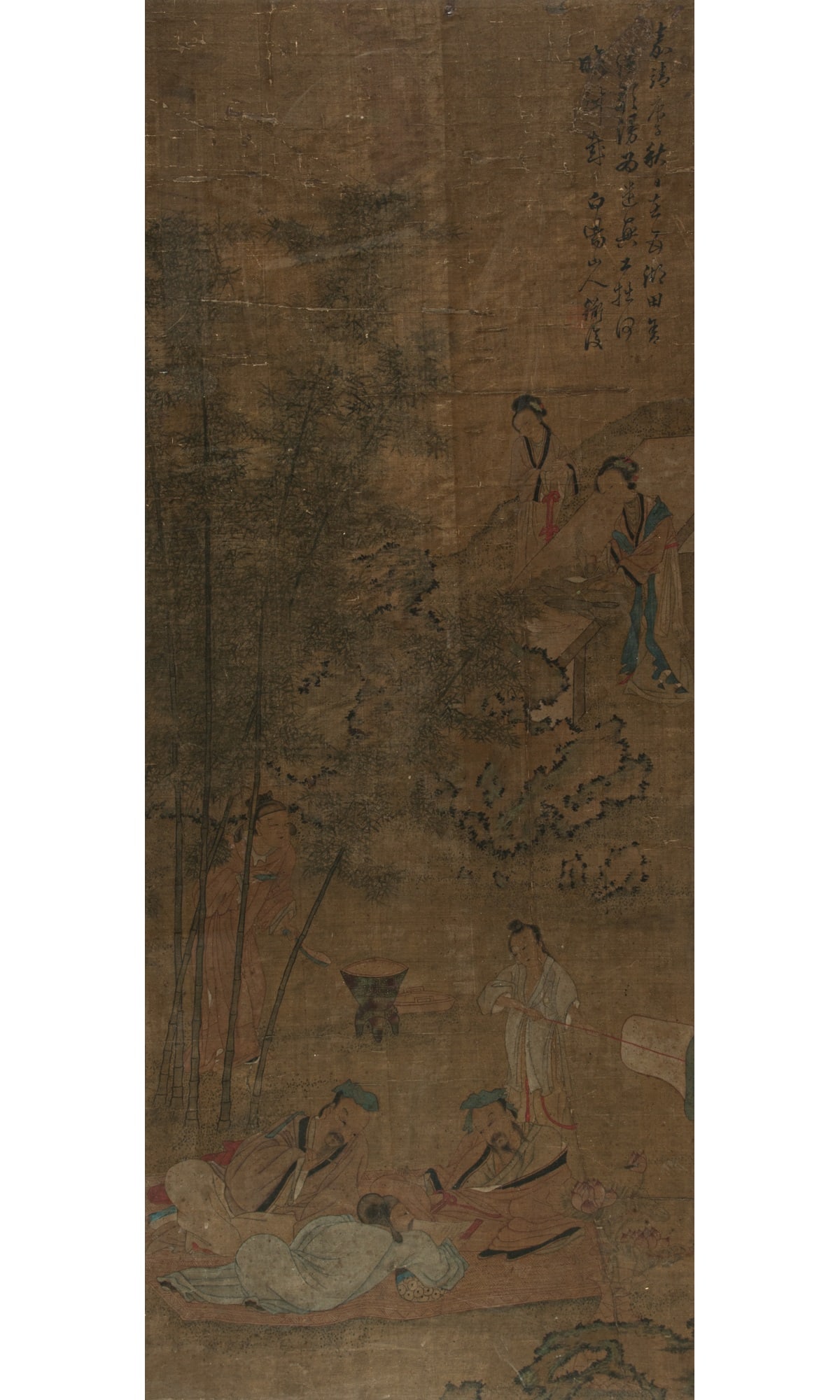 A Chinese School Painting Late Ming Dynasty (1 of 5)