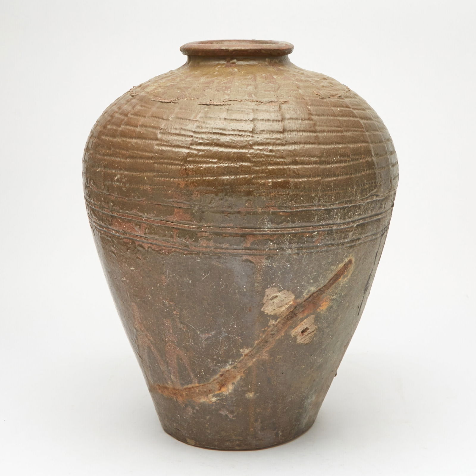 A Southeast Asian Pottery Jar 17th-18th Century (1 of 5)