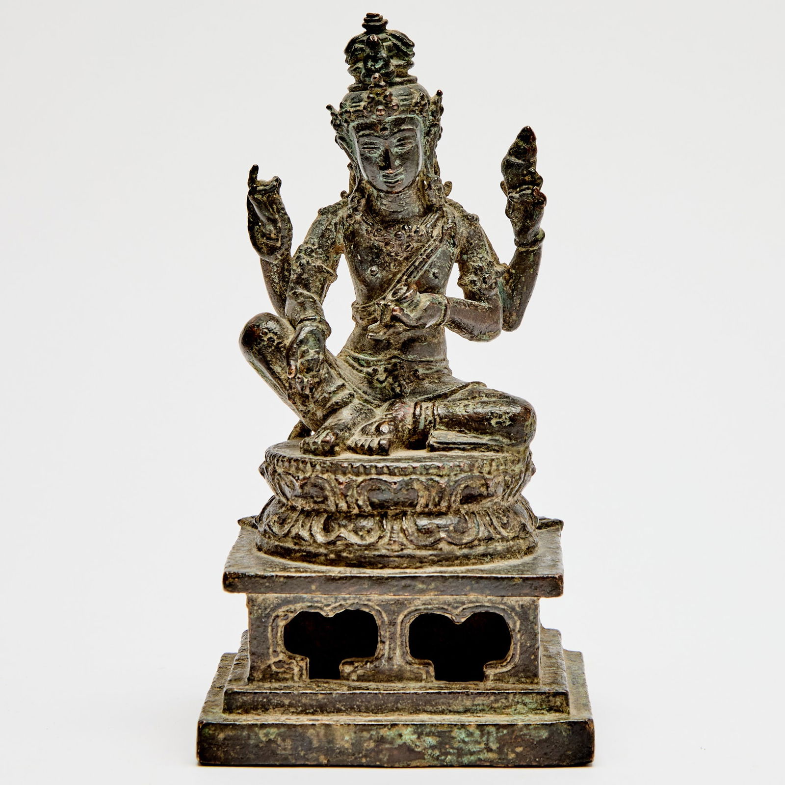 A Javanese Bronze Figure of Avalokiteshvara 12th century or later (1 of 4)