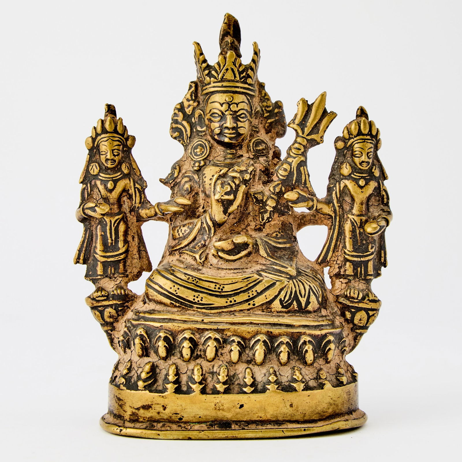 A Nepalese Gilt Bronze Bodhisattva 16th century or earlier (1 of 5)