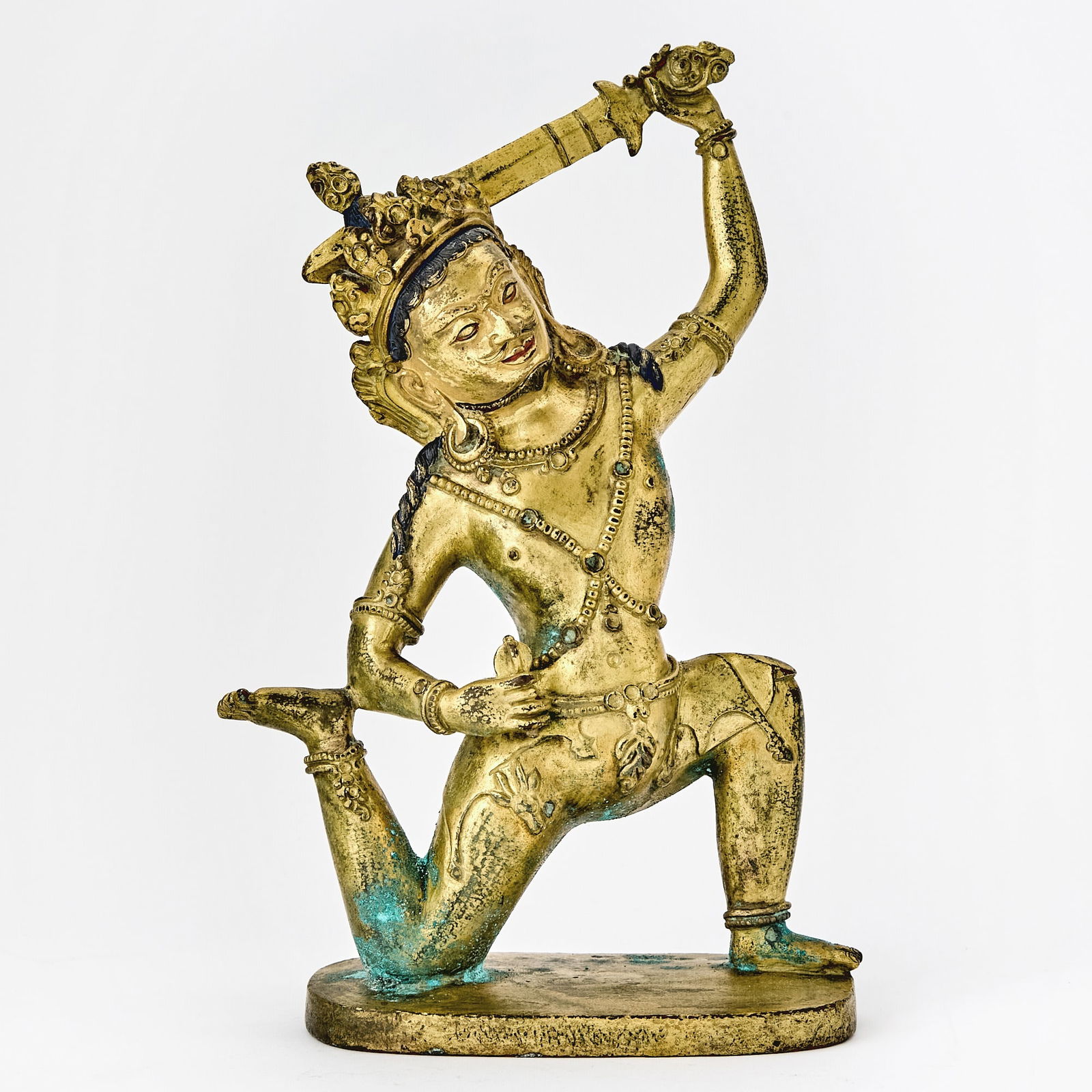 A Tibetan Gilt Bronze Figure of Vajrayogini 19th century or earlier (1 of 5)