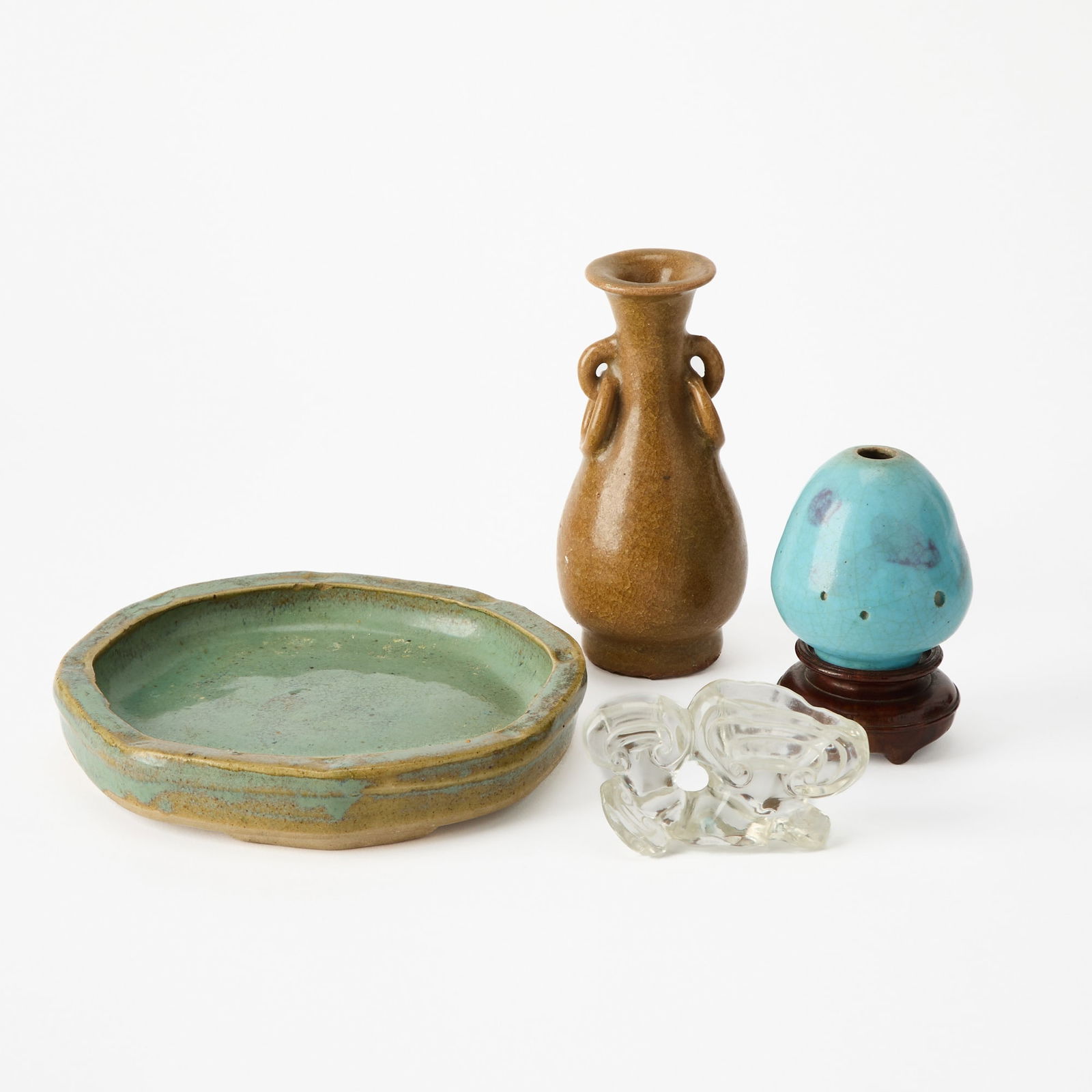 Four Chinese Objects in the Scholarly Taste Qing Dynasty-Republic Period (1 of 18)