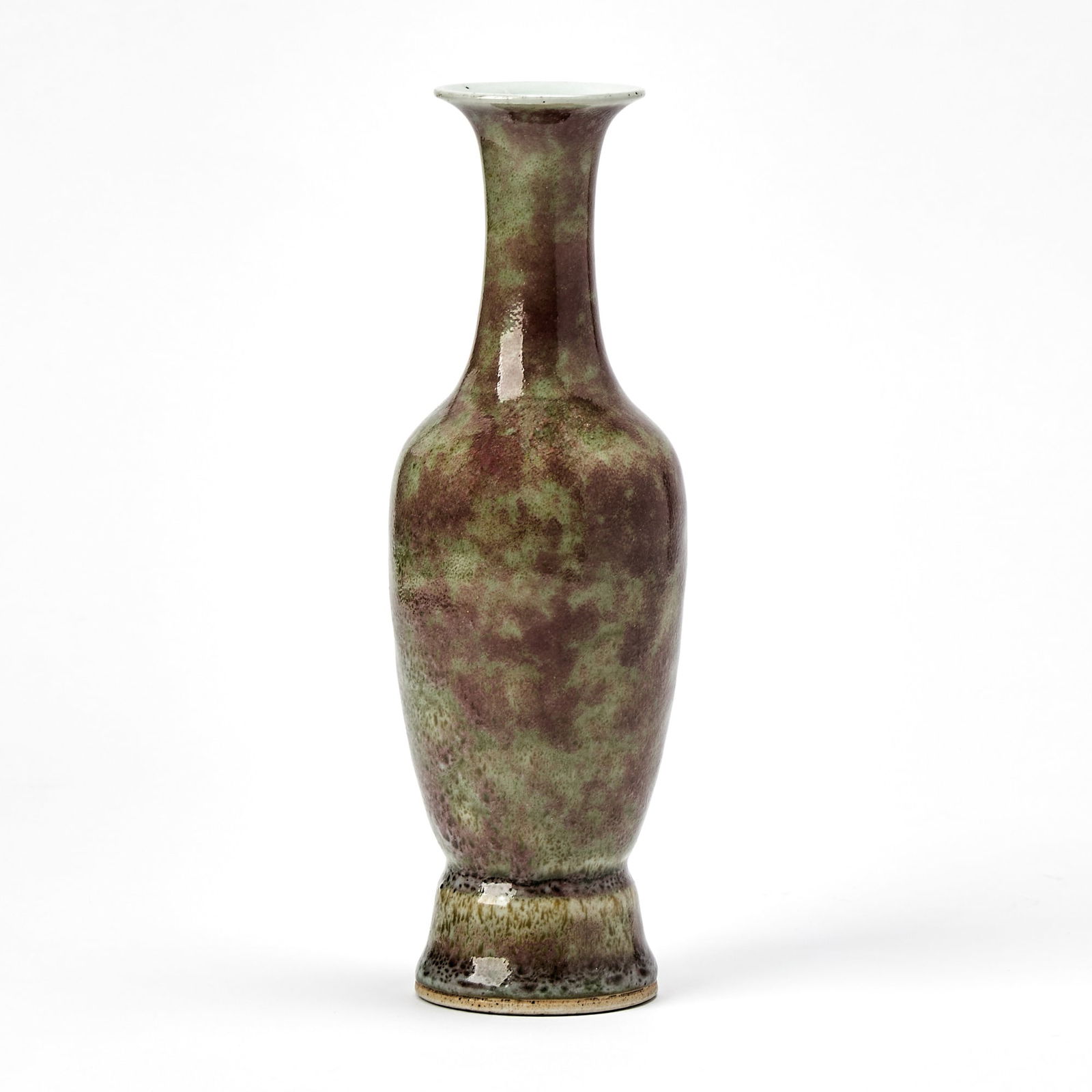 A Chinese Peachbloom Glazed Porcelain Vase 19th Century (1 of 6)