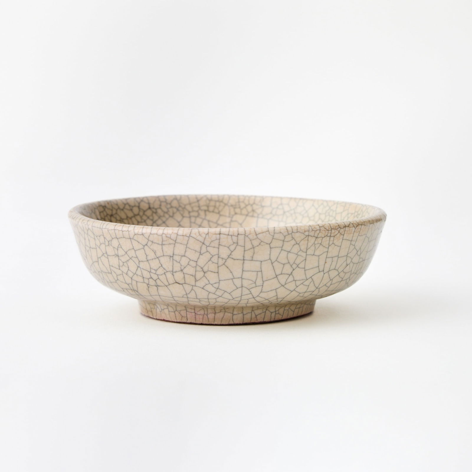 A Chinese Ge Type Porcelain Dish 18th Century (1 of 5)