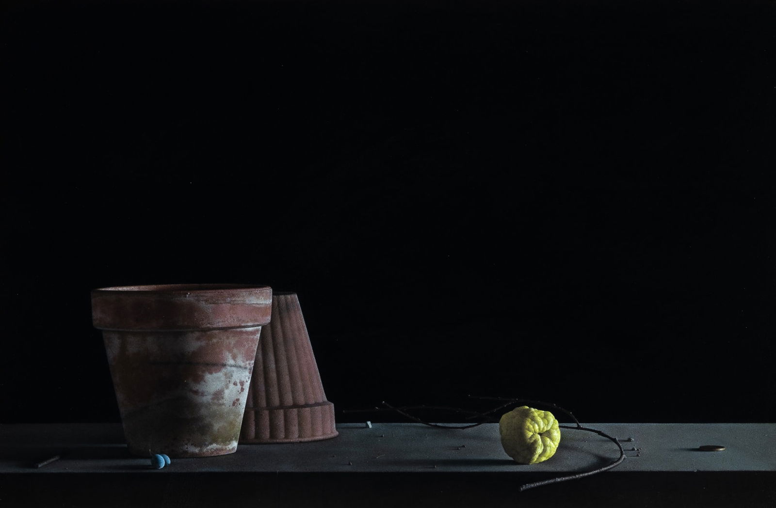 G. Daniel Massad: American, b. 1946 Still Life with Hollyberries and Quince, 1998 Signed and dated Massad 1998 (lr) Pastel on paper 14 x 21 1/2 inches (35.6 x 54.6cm) Provenance: Tatistcheff Gallery, New York Forum