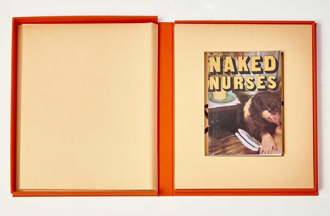 One of ten copies only of Richard Prince's Naked Nurses, with the signed photograph: PRINCE, RICHARD Naked Nurses. New York: JMc & GHB [John McWhinnie & Glen Horowitz Bookseller], 2006. The deluxe edition, number 8 of 10 copies only, signed by Richard Prince and with an origin