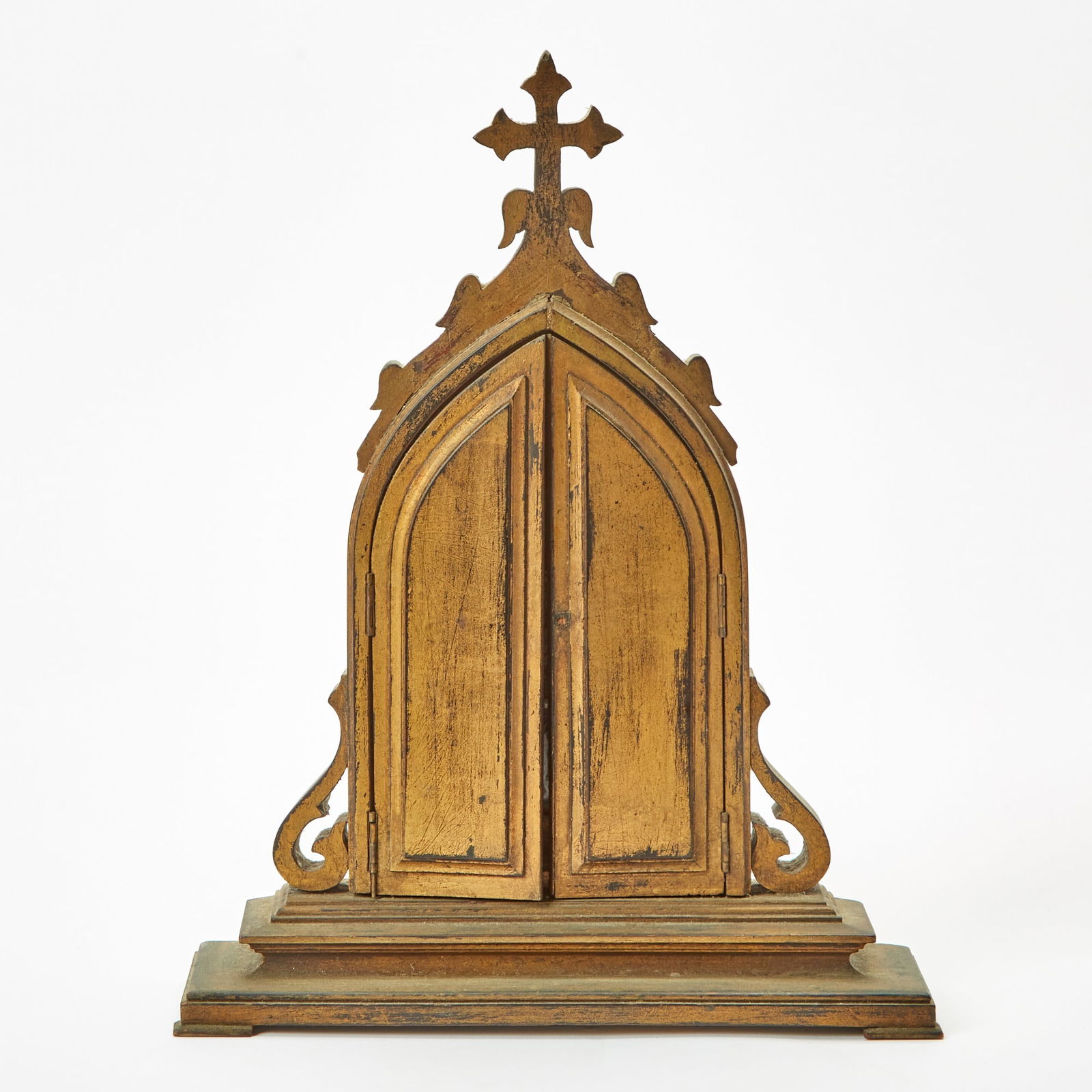 Limoges Enamel Table Triptych - 2