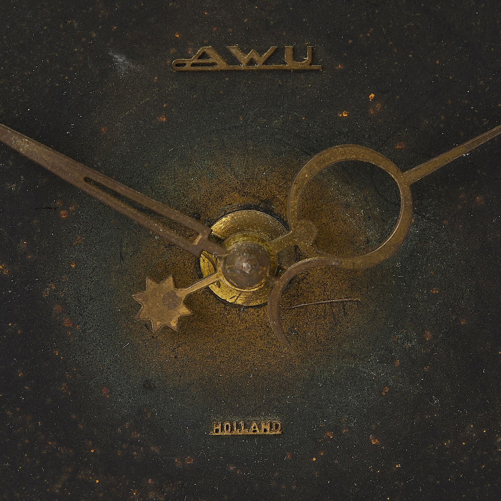 Dutch Bronze Impala Table Clock - 7