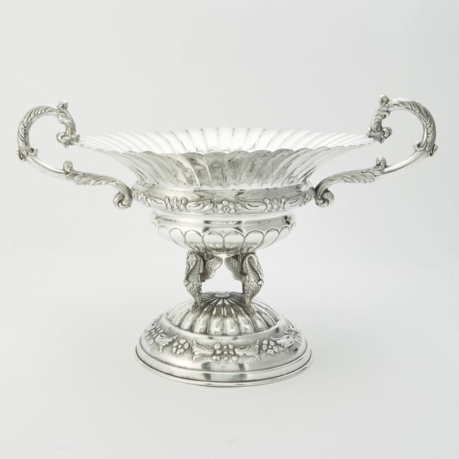 Spanish Silver Centerpiece Bowl (1 of 3)