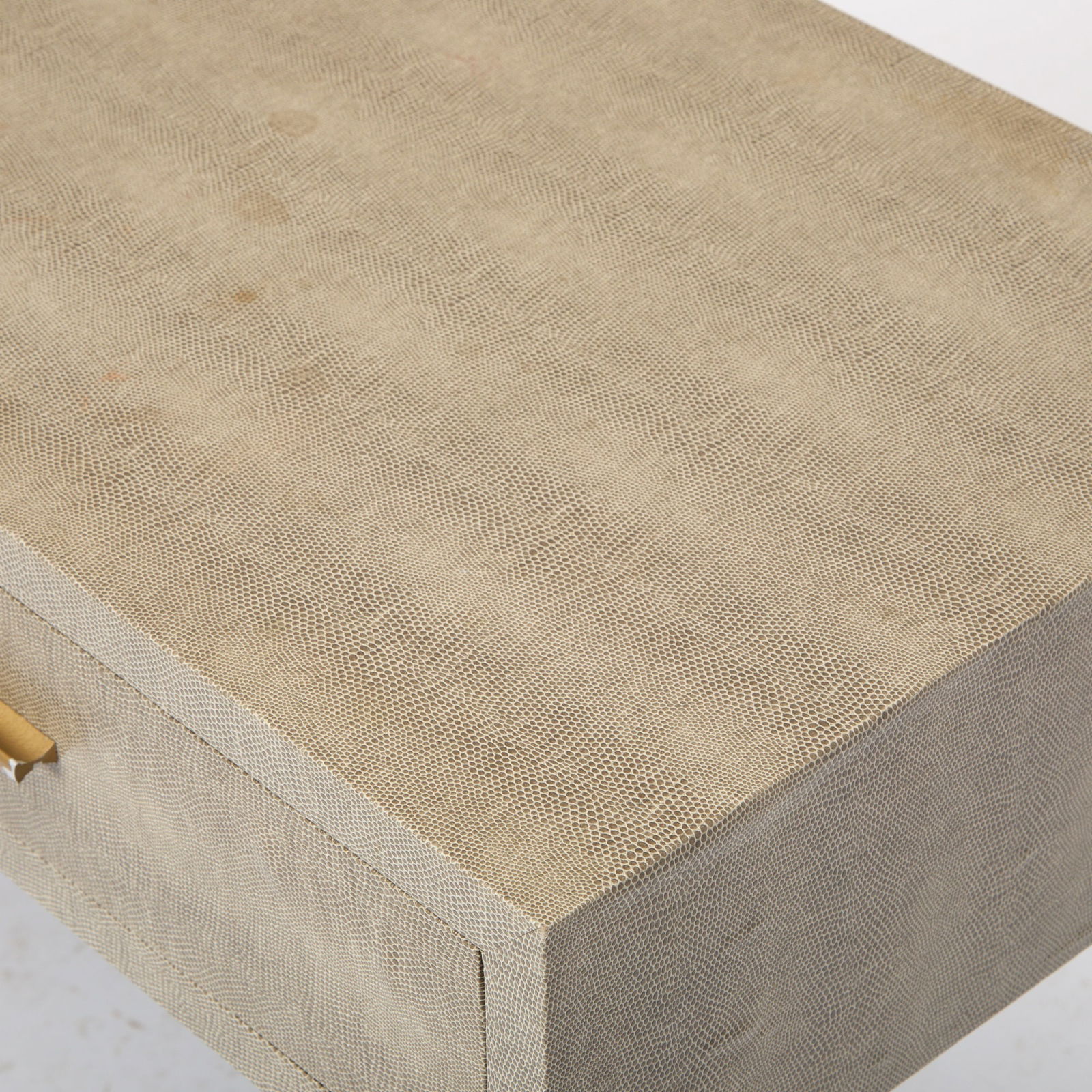 Faux Shagreen Dressing Table - 2