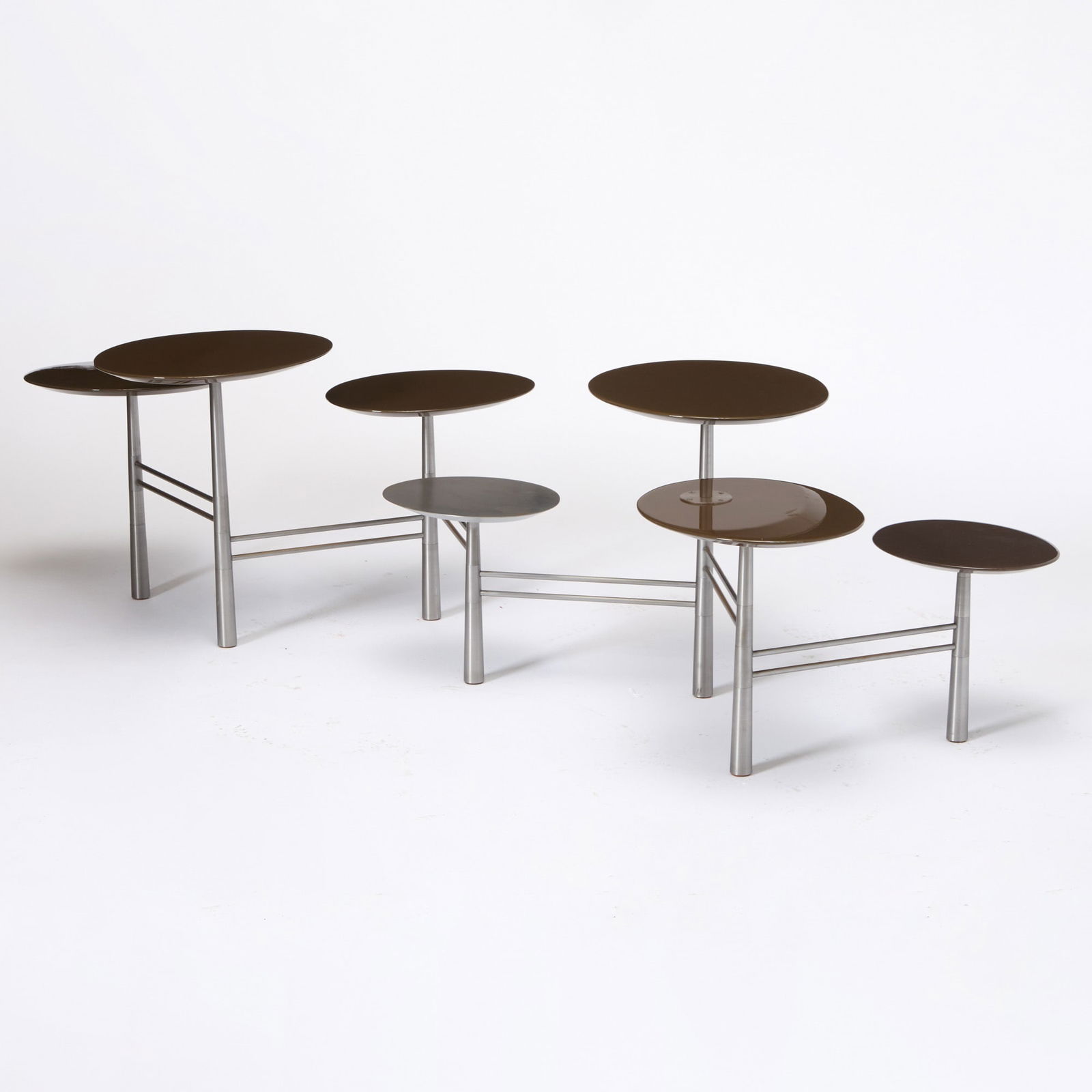 Nada Debs Lacquer and Steel "Pebble Table" (1 of 5)