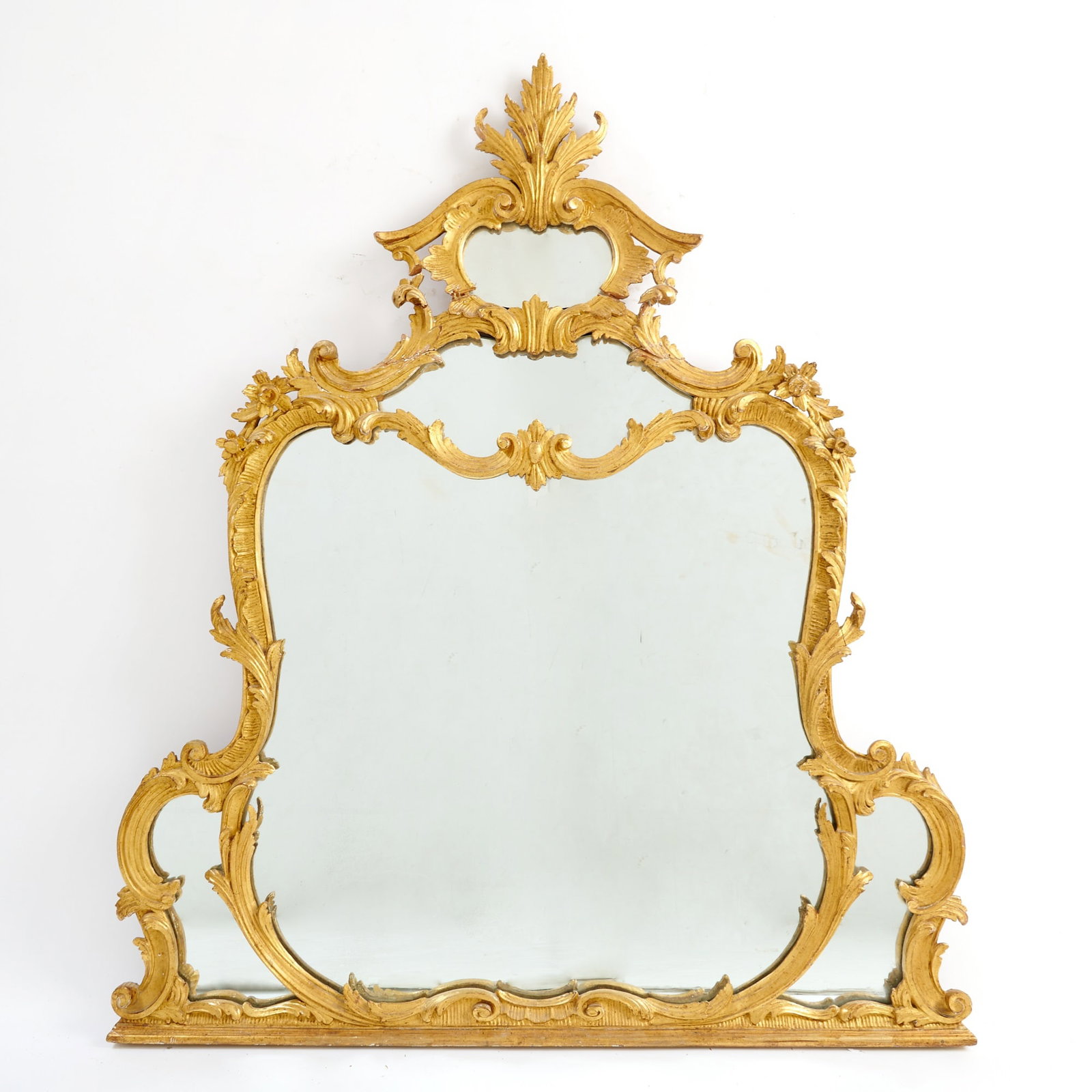 Louis XV Style Giltwood Mirror (1 of 3)