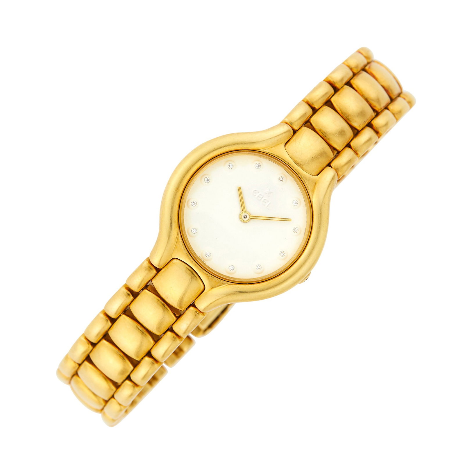 Ebel Gold and Diamond 'Beluga' Wristwatch, Ref. 866960 (1 of 1)