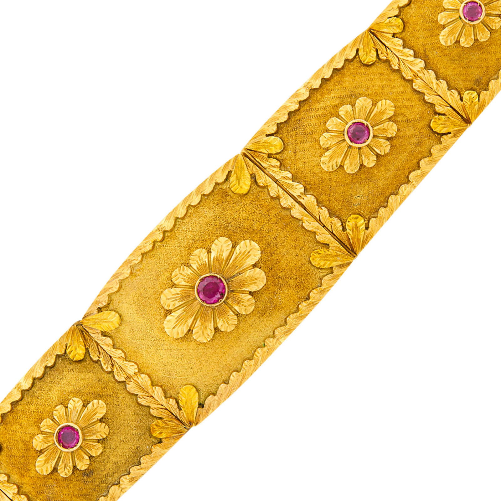 Gold and Ruby Bracelet - 2