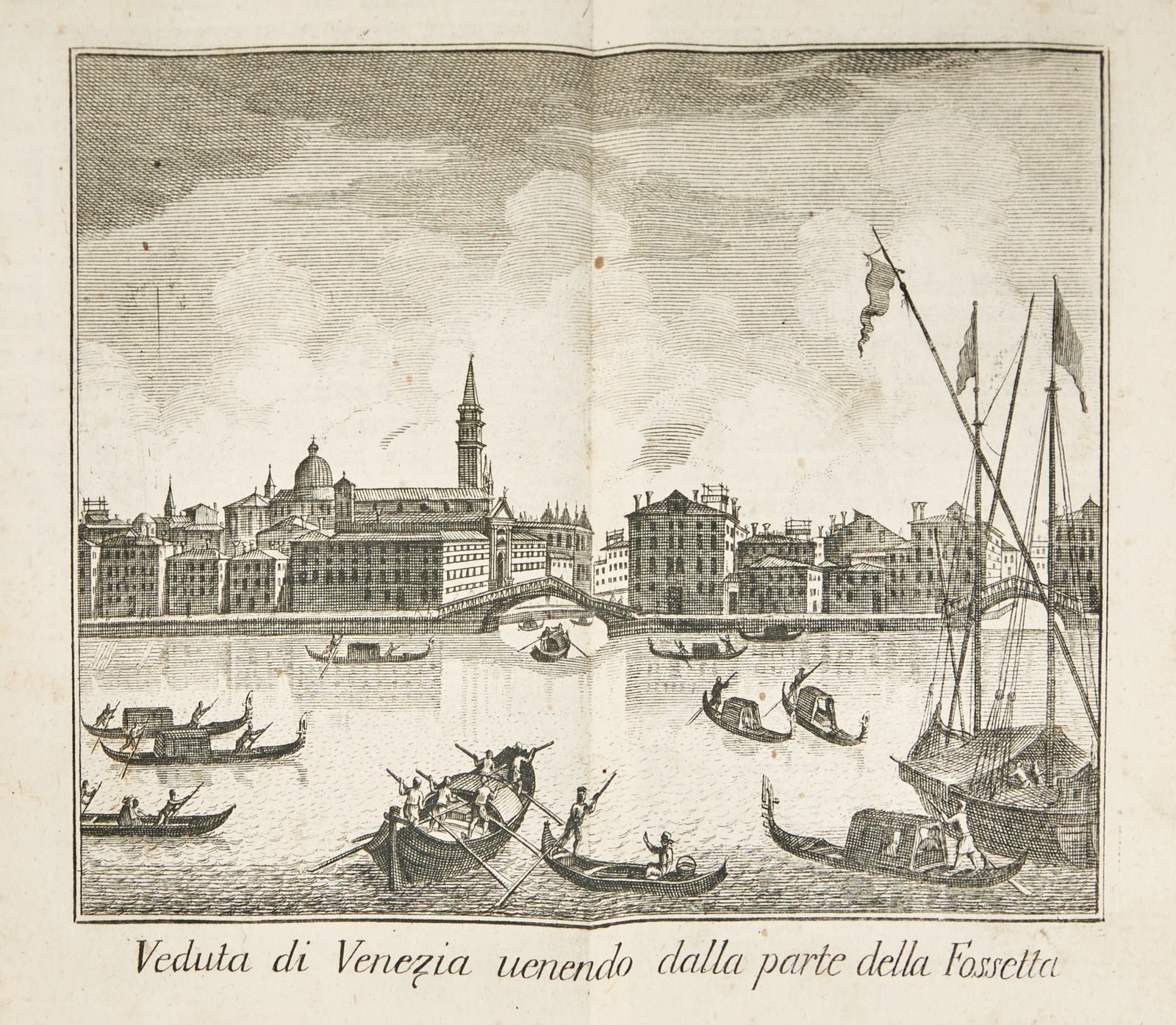 An important guide to eighteenth-century Venice, owned by a contemporary artist: [ALBRIZZI, GIOVANNI BATTISTA] Forestiero illuminato intorno le cose piu' rare, e curiose antiche, e moderne, della citta' di Venezia. Venezia: Giambattista Albrizzi. 1765. Second edition, significantl