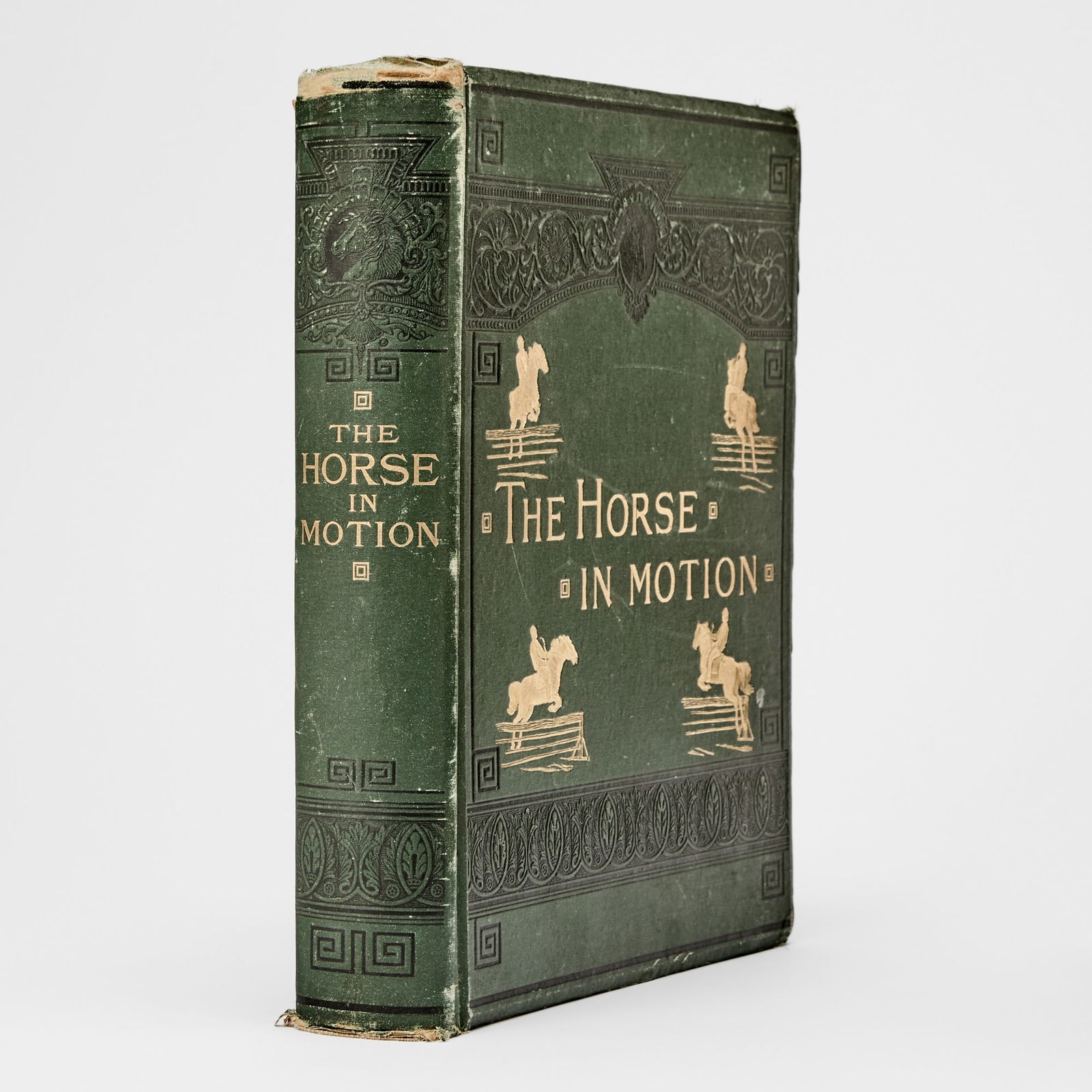 Muybridge's images of the horse reveal its true motion: STILLMAN, J.D.B. and EDWARD MUYBRIDGE The Horse in Motion as Shown by Instantaneous Photography, with a Study on Animal Mechanics Founded on Anatomy and the Revelations of the Camera, in Which Is Demo