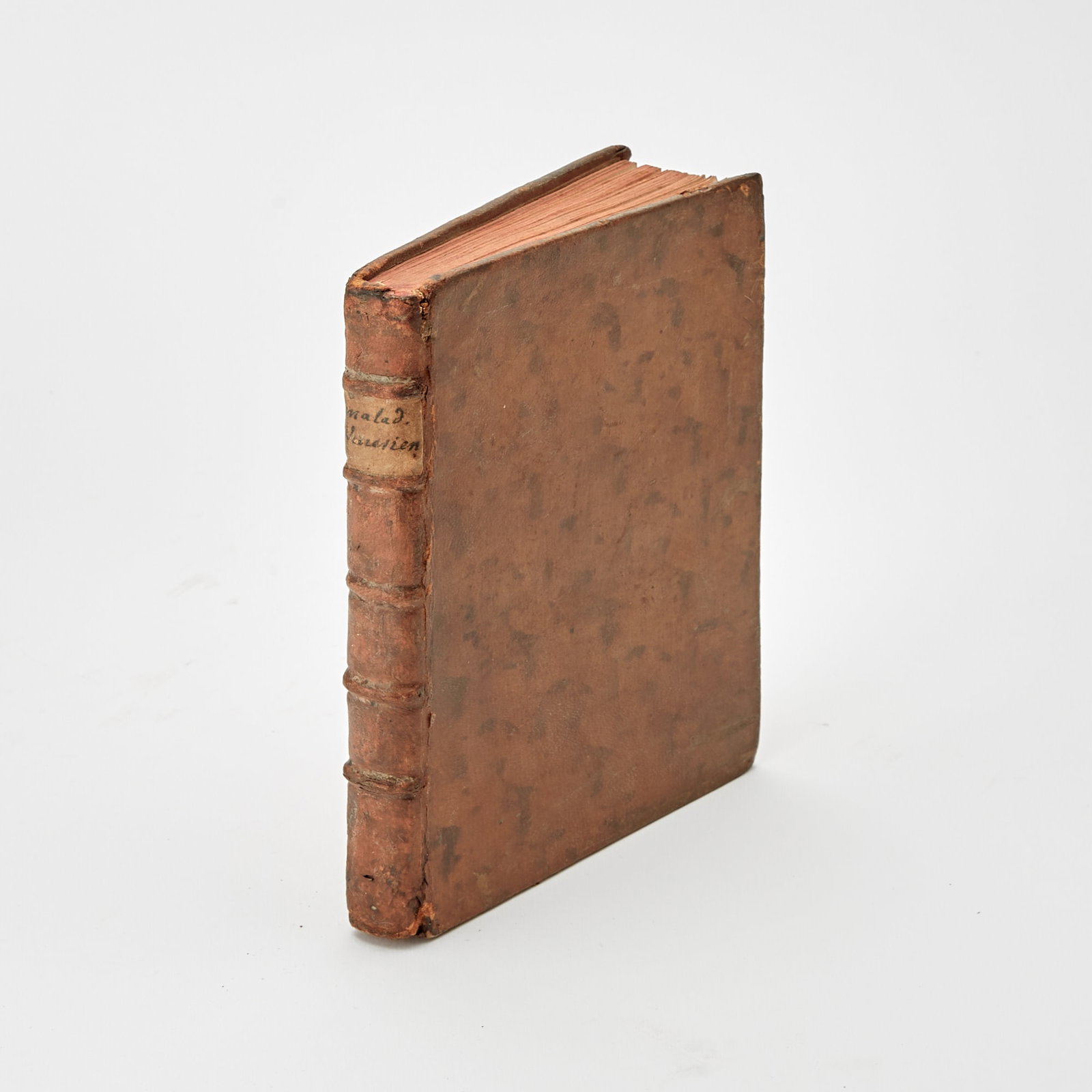 18th century French manuscript on venereal diseases: [VENEREAL DISEASE] Traité des maux vénériens. [n.p., circa 1757]. Manuscript on paper in contemporary brown calf binding, 6 3/4 x 4 7/8 inches (17 x 12 1/4 cm). [ii], 1-175, [10] pp. Bi