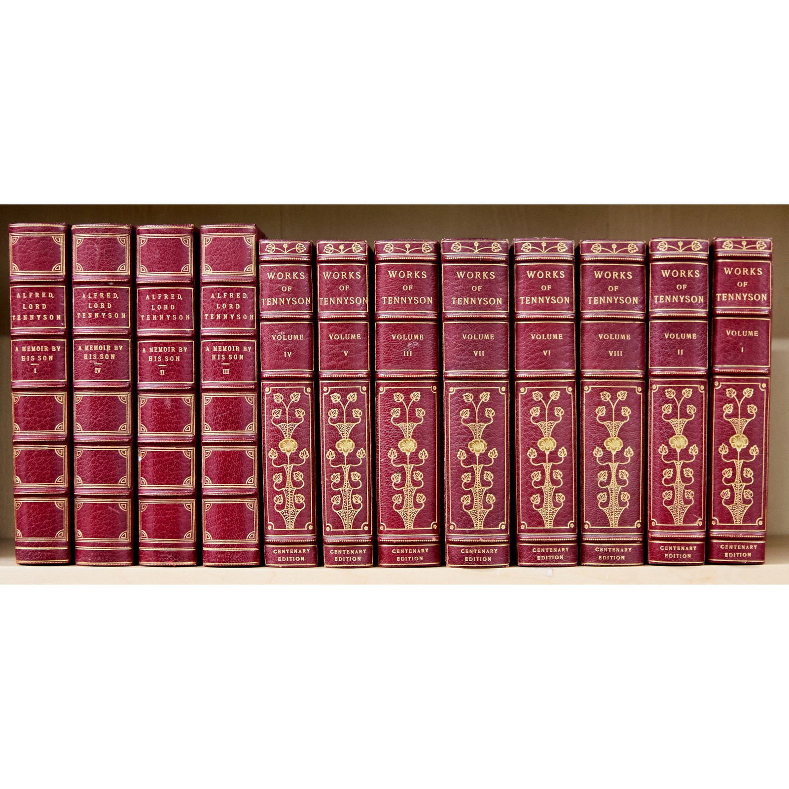 Tennyson's works and the biography by Hallam Tennyson (1 of 1)