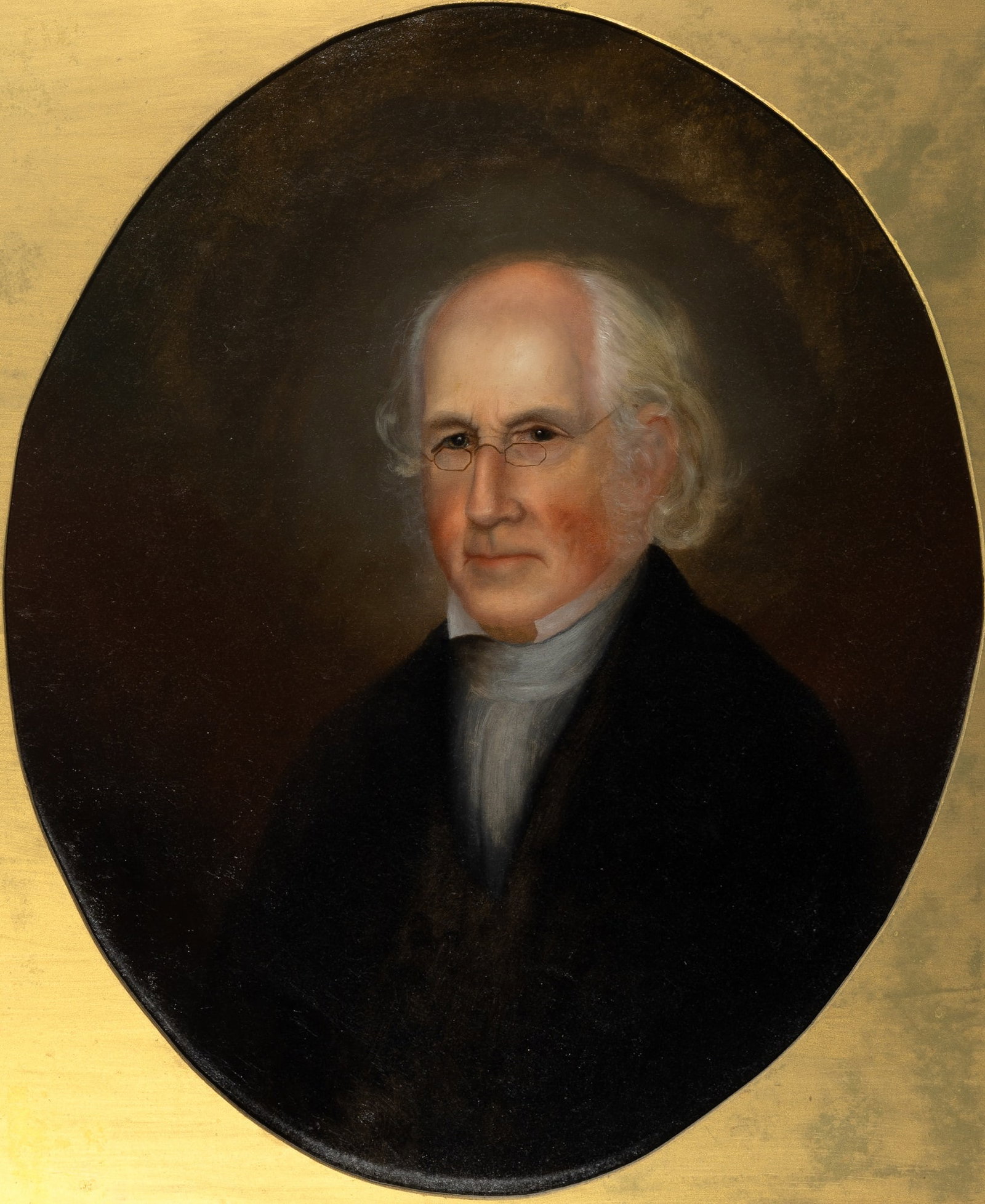 Mary Jane Peale: American, 1827-1902Portrait of Rubens Peale, 1850Oil on canvasOval, 30 1/4 x 25 inchesProvenance:The artistSister-in-law Rebecca Frisby Wilmer Peale (1838-1921)Daughters Caroline Elise and E