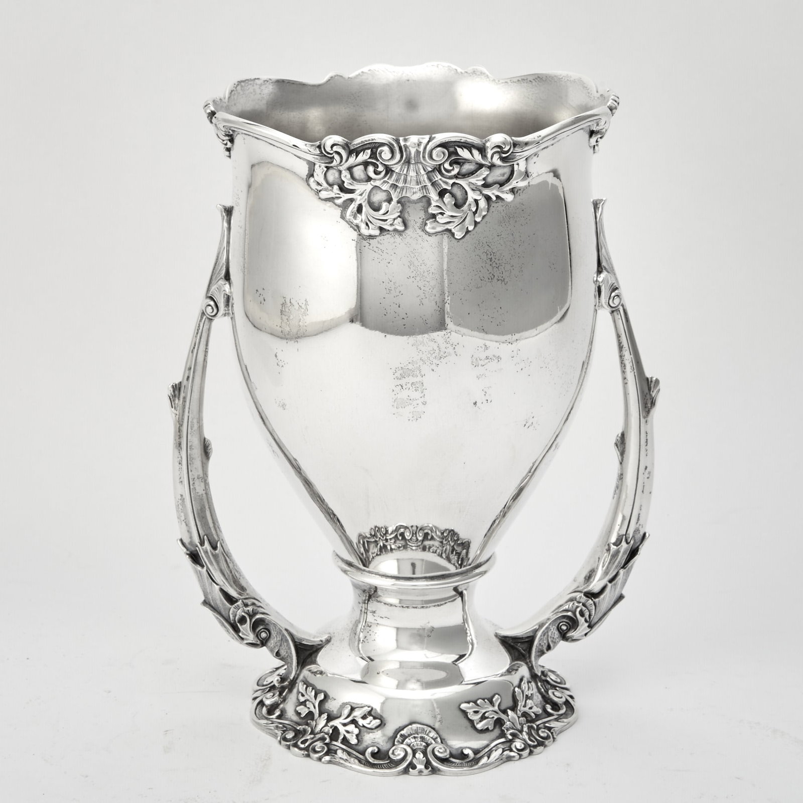 Reed & Barton Sterling Silver Two Handled Vase (1 of 3)
