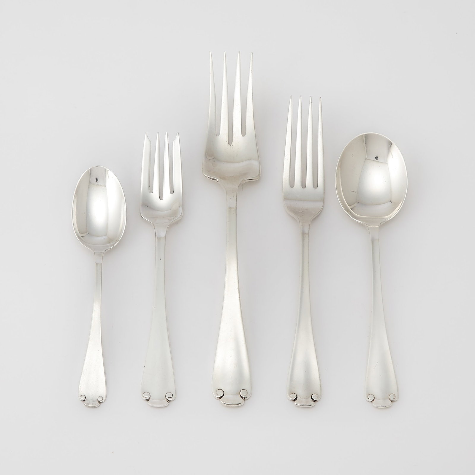 Tiffany & Co. Sterling Silver "Flemish" Pattern Part Flatware Service (1 of 3)