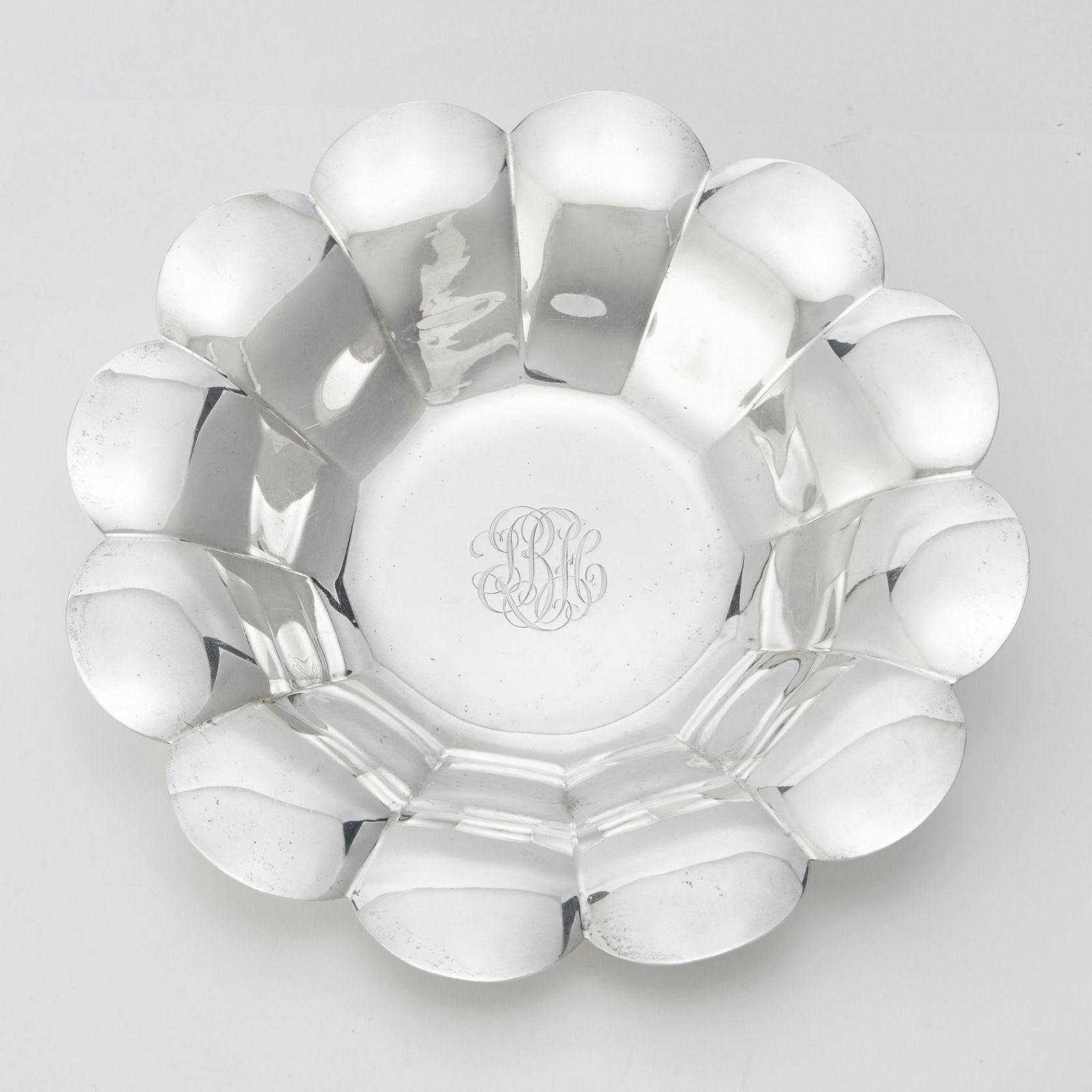 Gorham Sterling Silver Fluted Bowl (1 of 3)