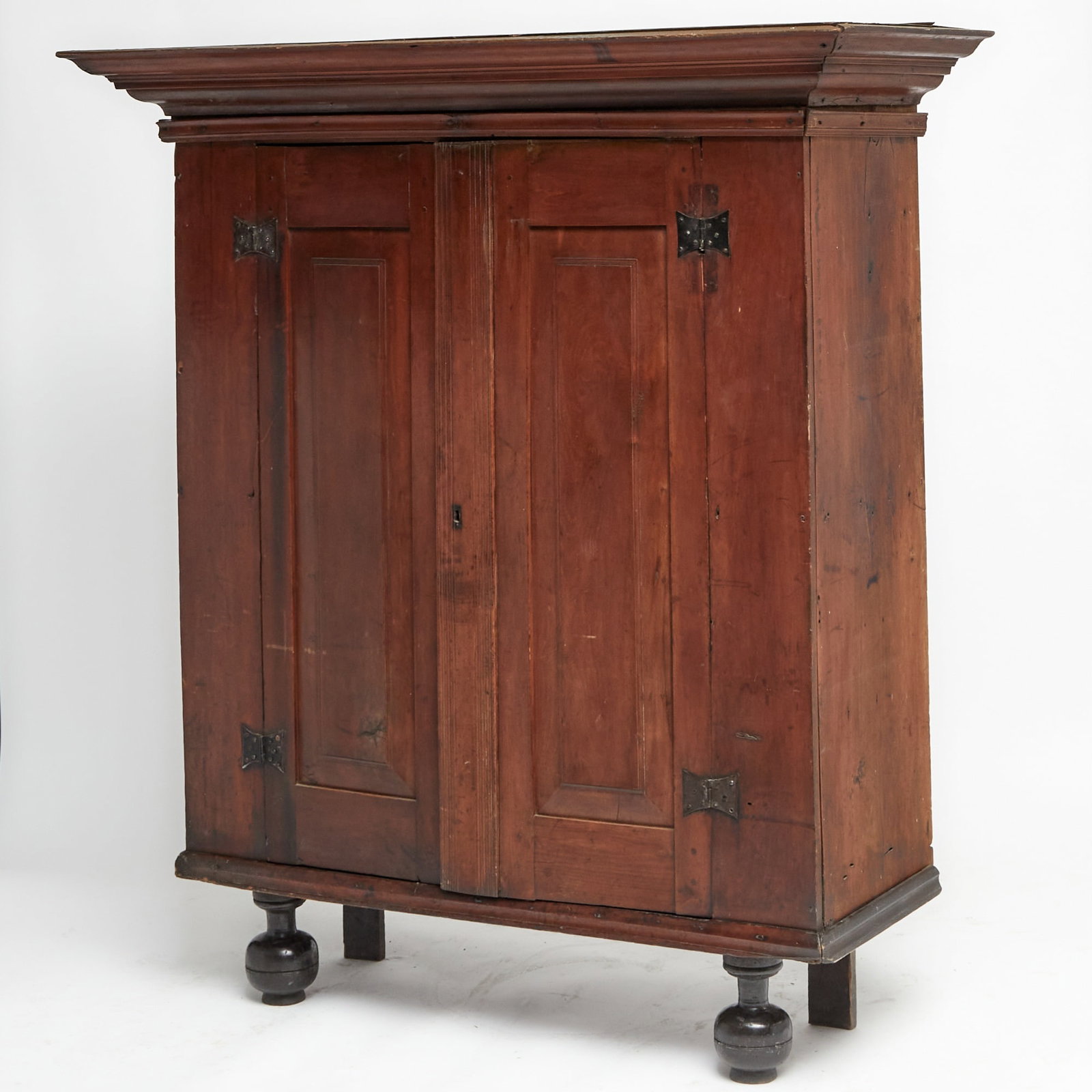 Dutch Colonial Red Gum Kas Cupboard (1 of 4)