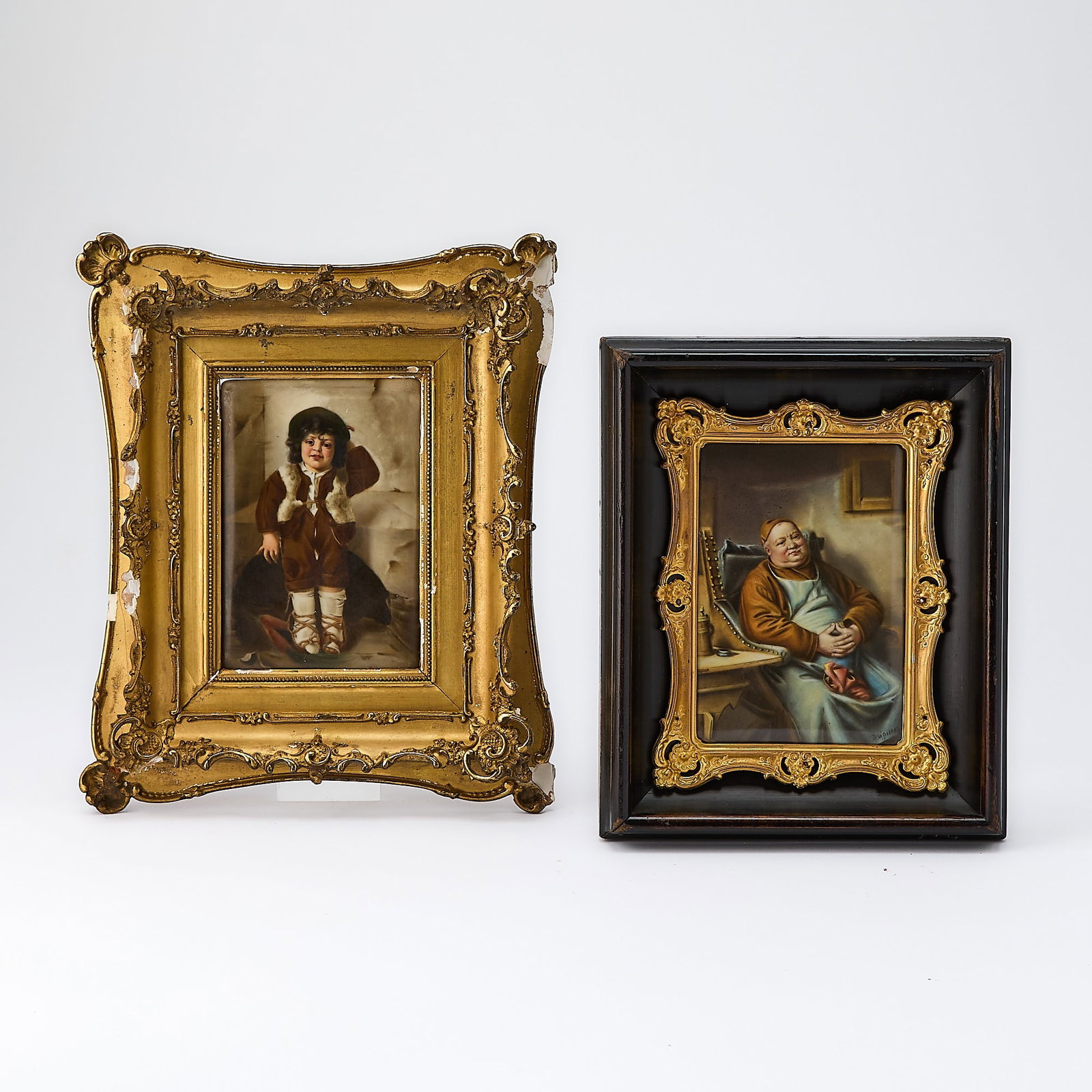Two Continental Porcelain Plaques (1 of 6)