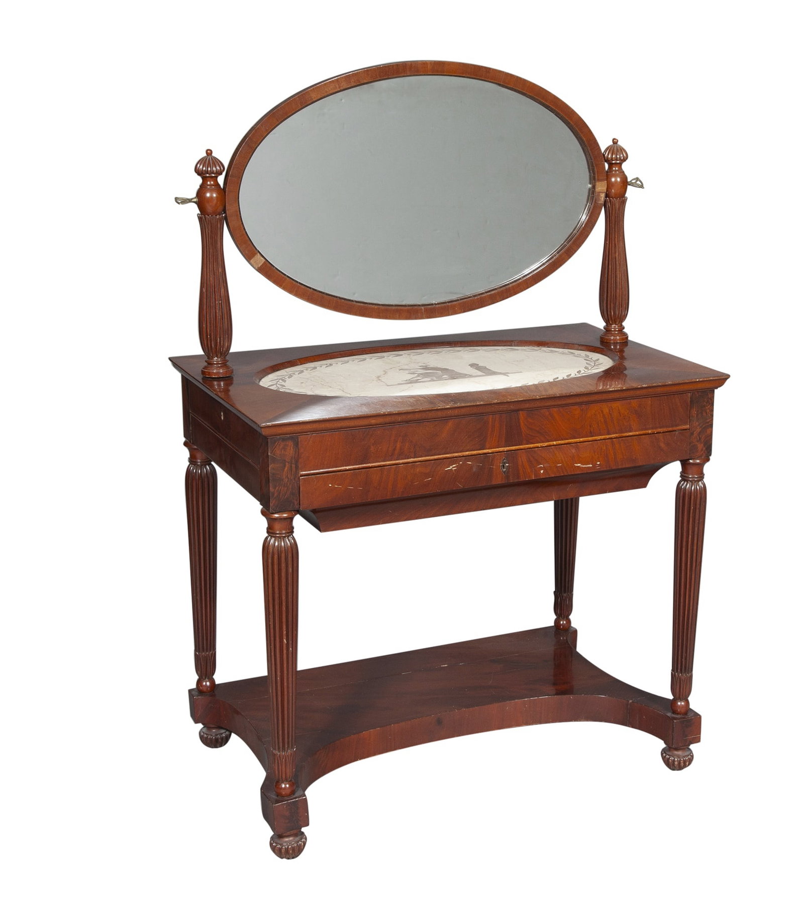 Classical Mahogany Dressing Table (1 of 4)