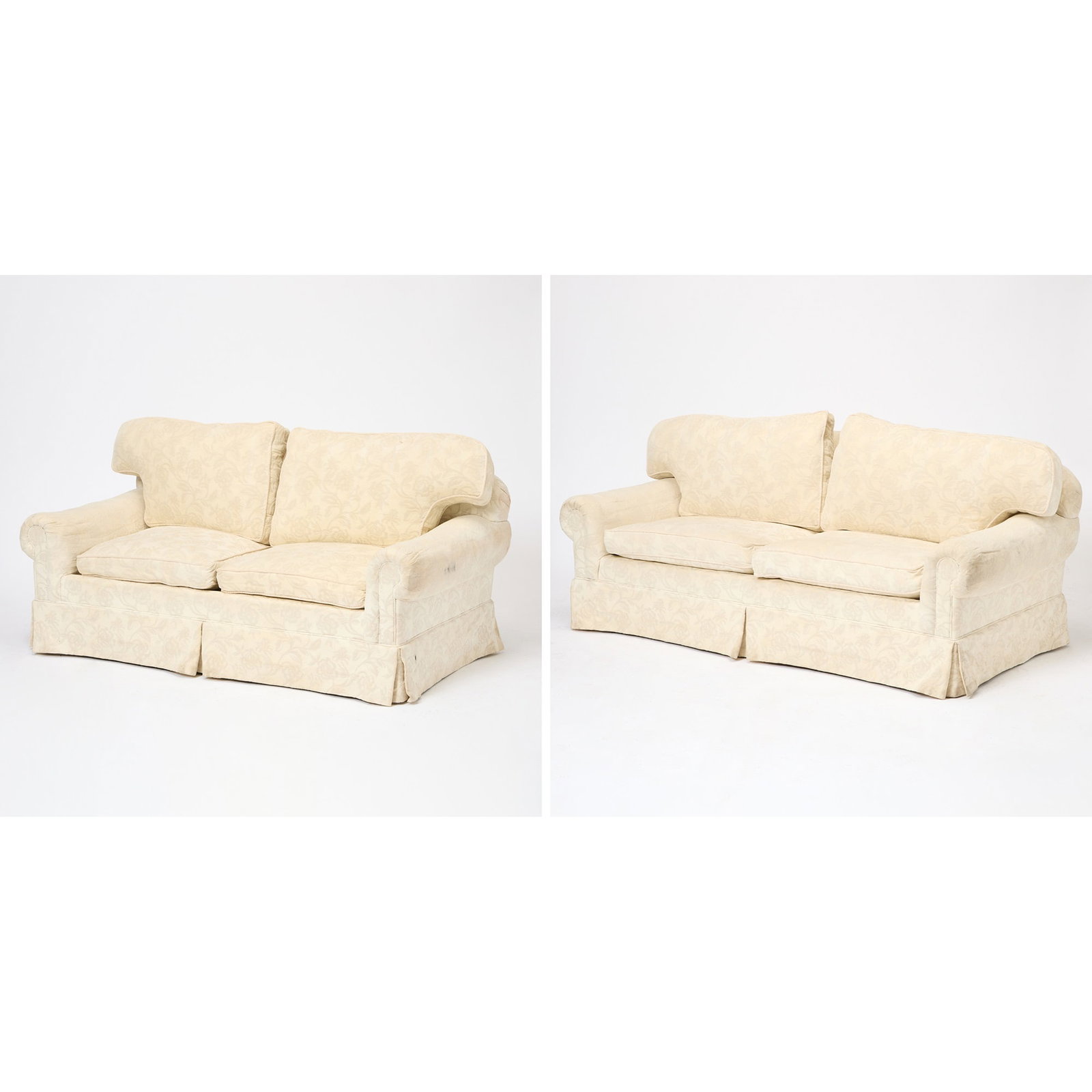 Pair of Avery Boardman Two-Seat Sofas (1 of 6)