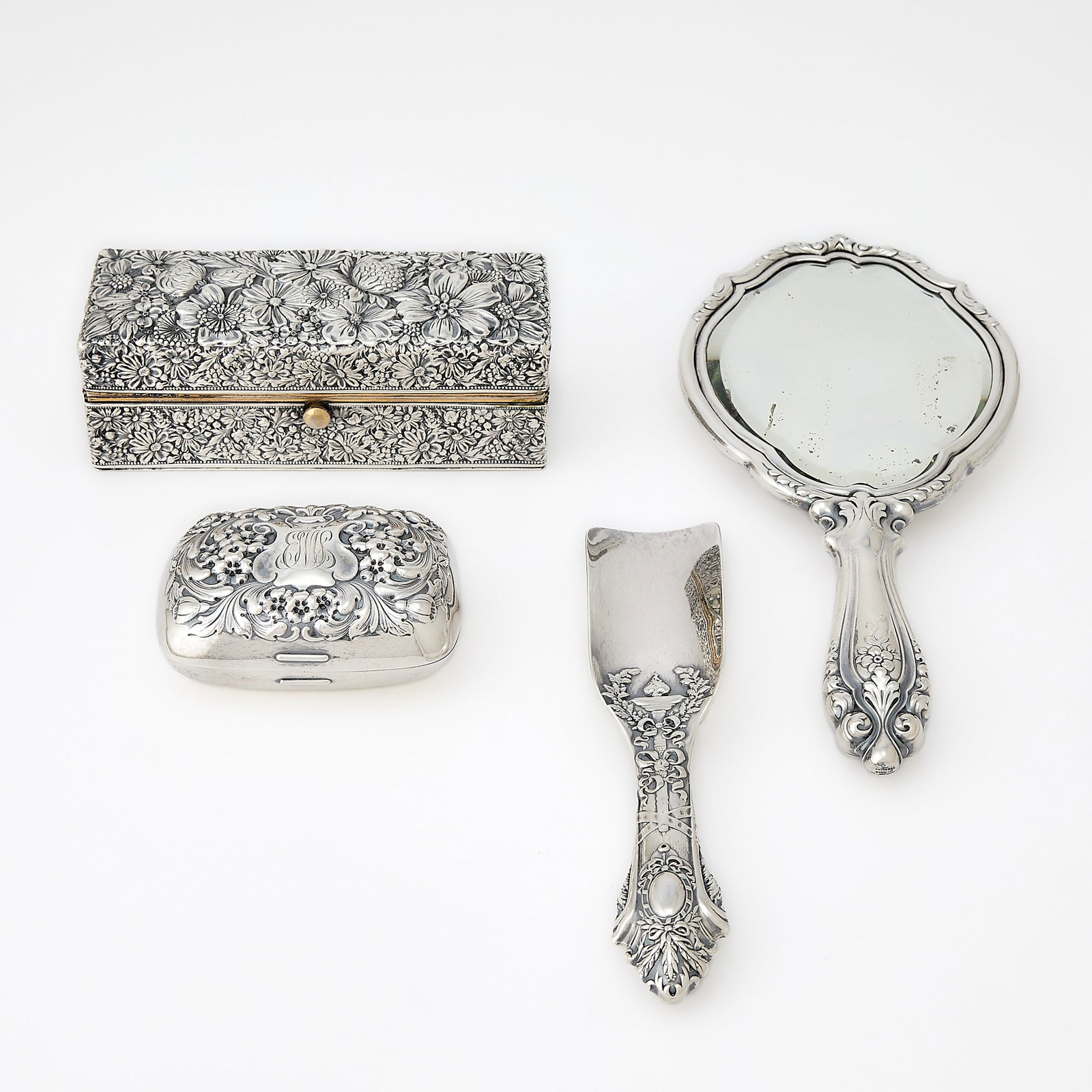 Group of American Sterling Silver Dresser Articles (1 of 8)