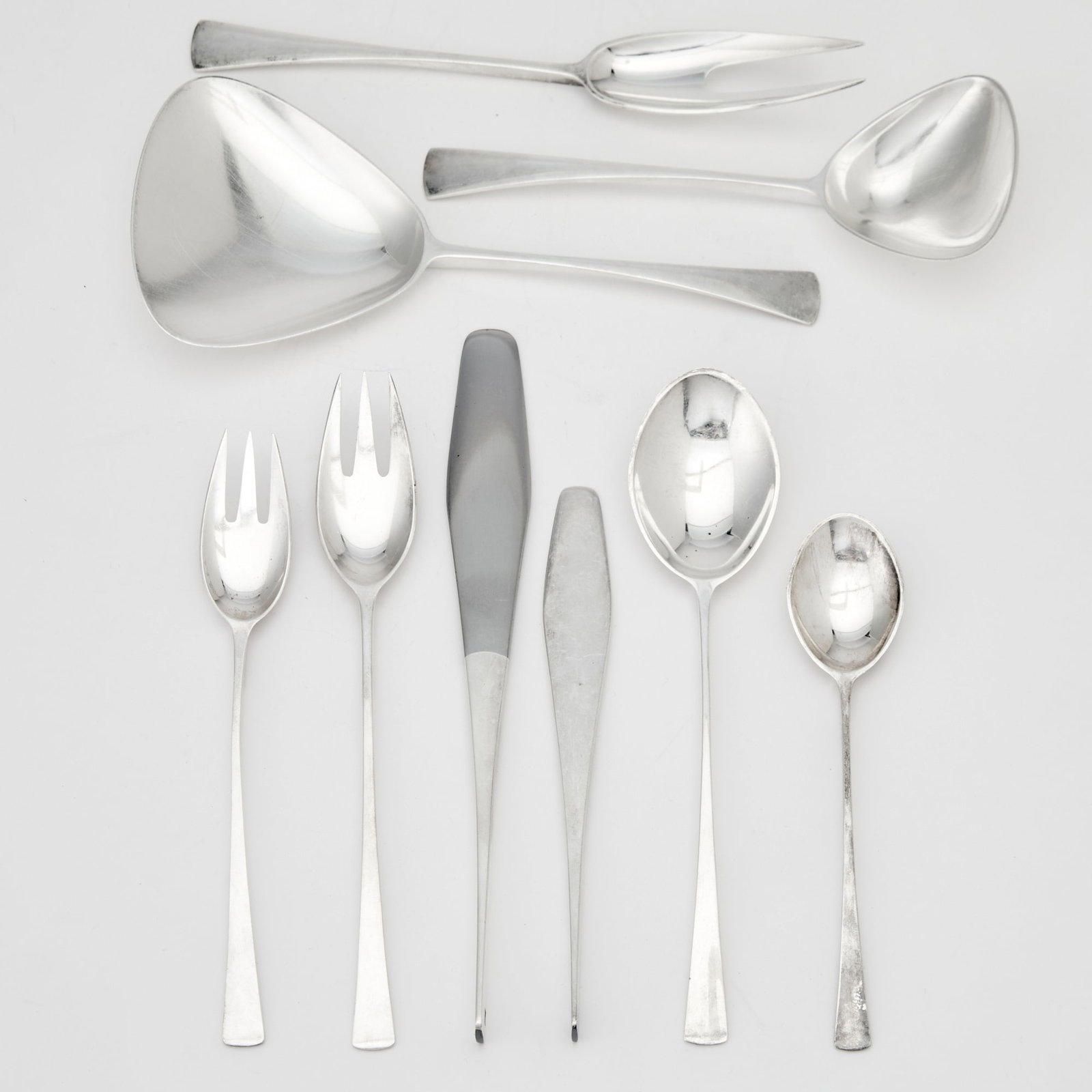 Danish Sterling Silver Flatware Service (1 of 5)