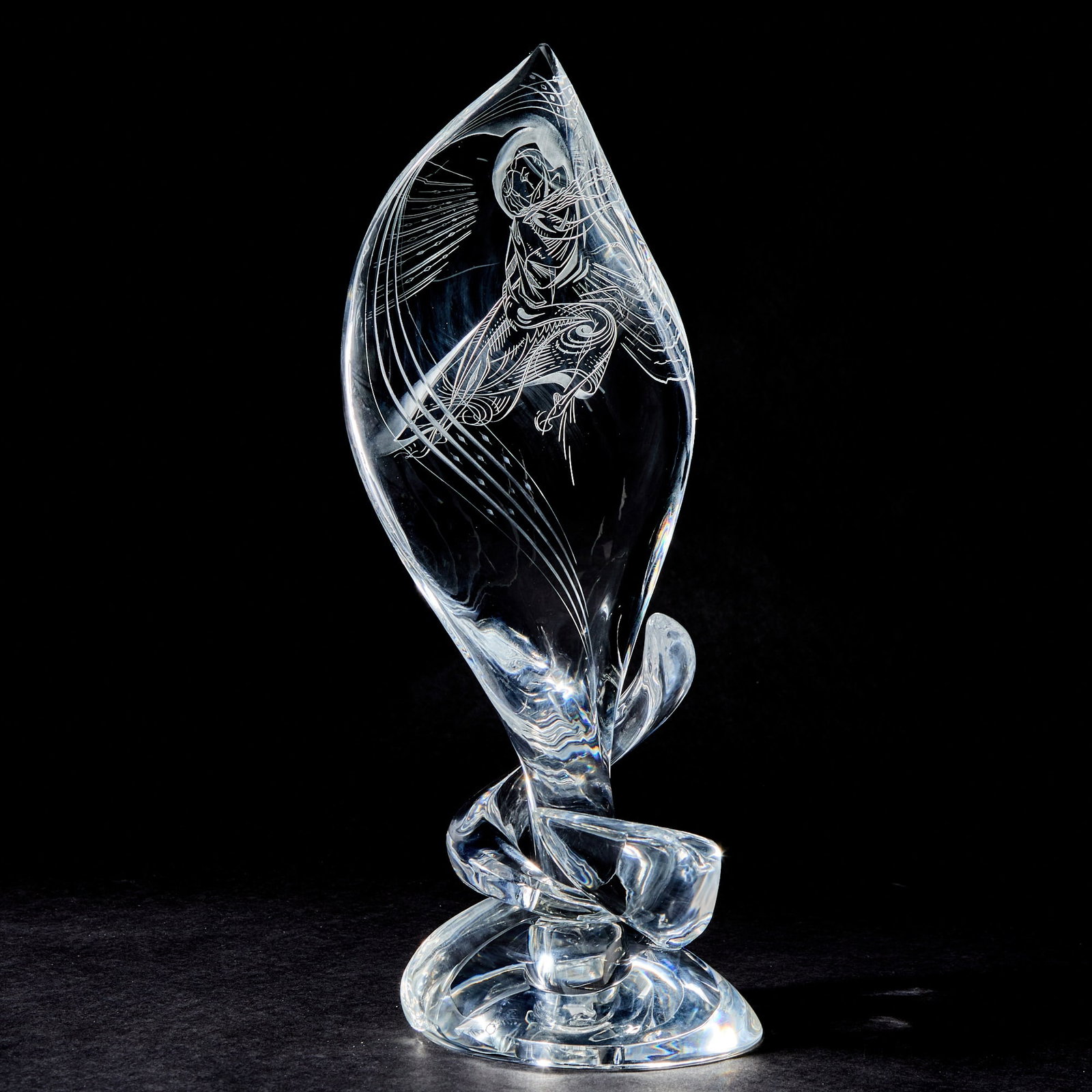 Steuben Glass Canto V Sculpture (1 of 5)