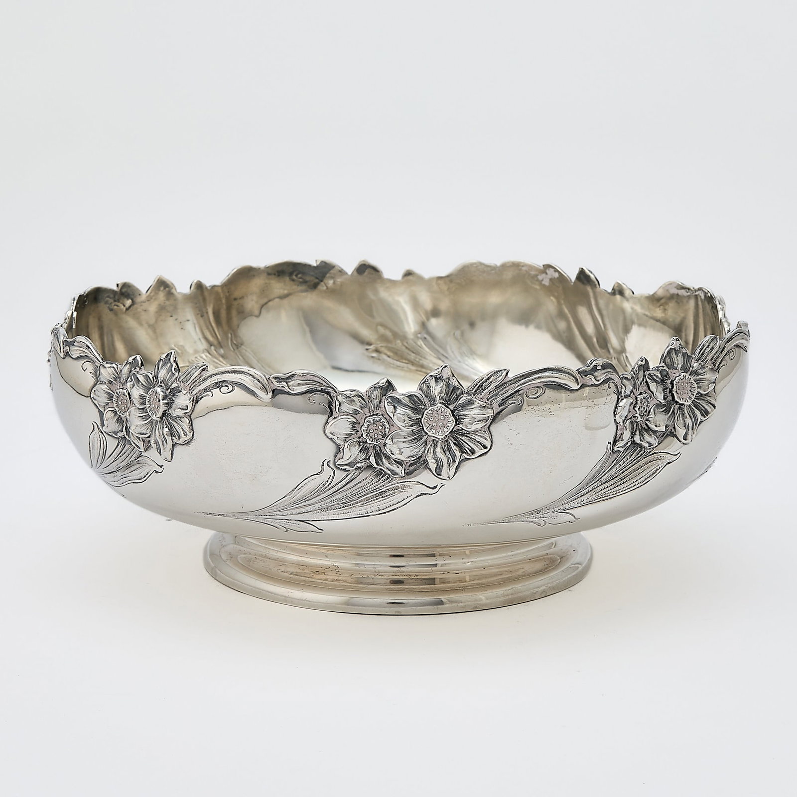 George Shiebler Sterling Silver Fruit Bowl (1 of 4)