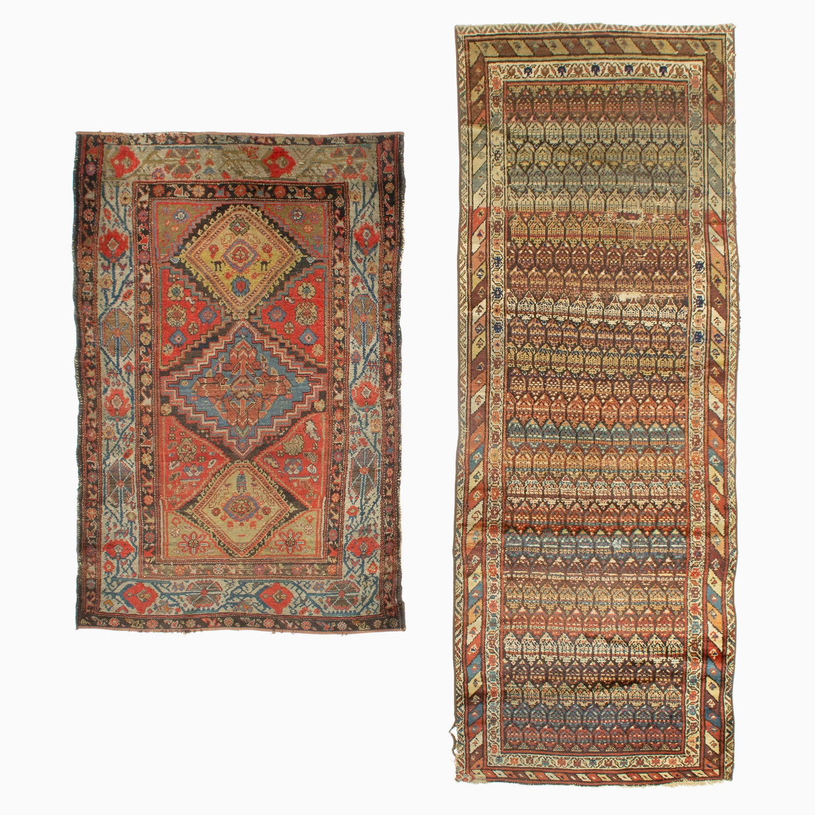 Two Hamadan Rugs (1 of 2)